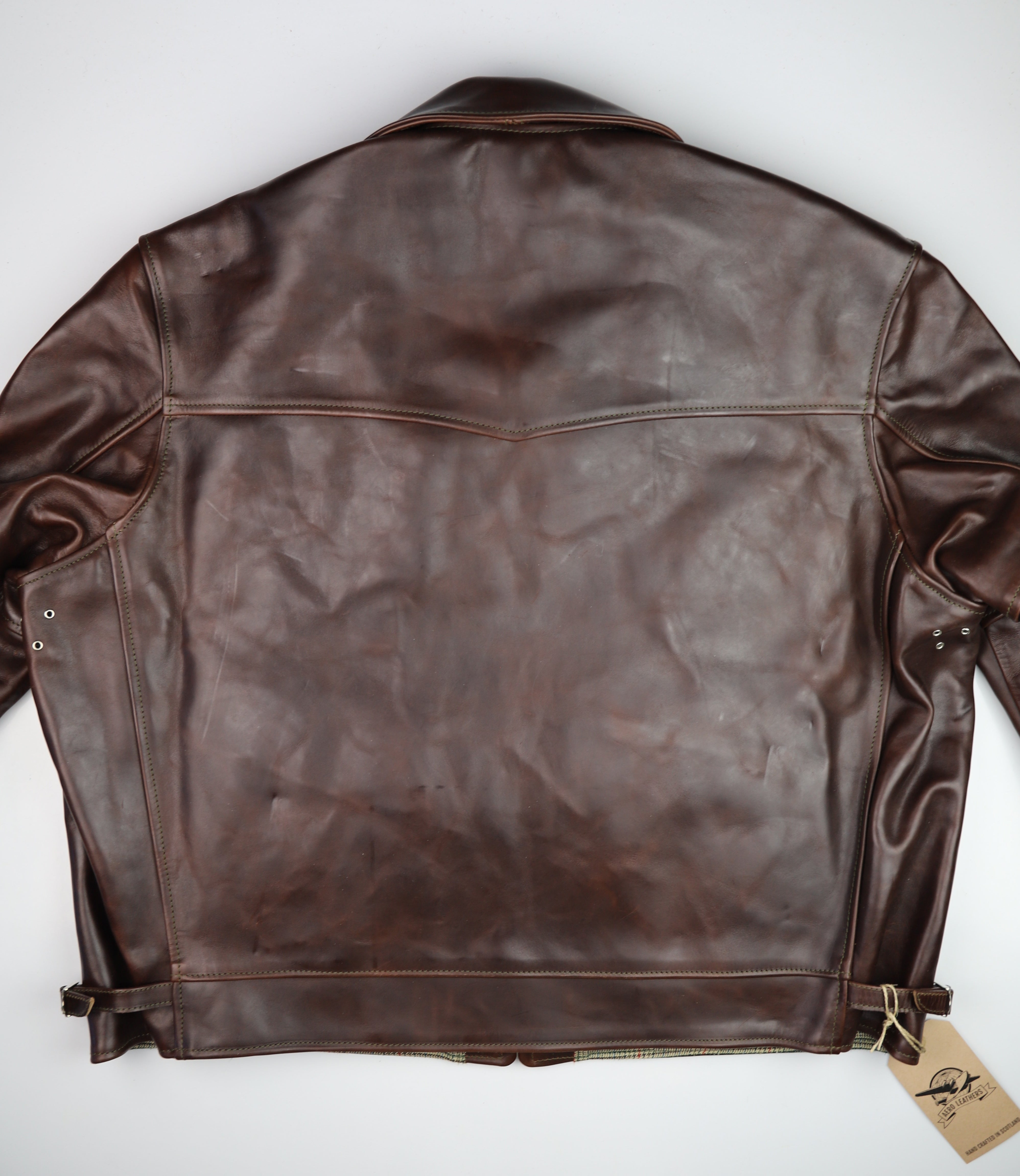 Aero Highwayman, sz 52 (fits like 56), Brown Chromexcel FQHH