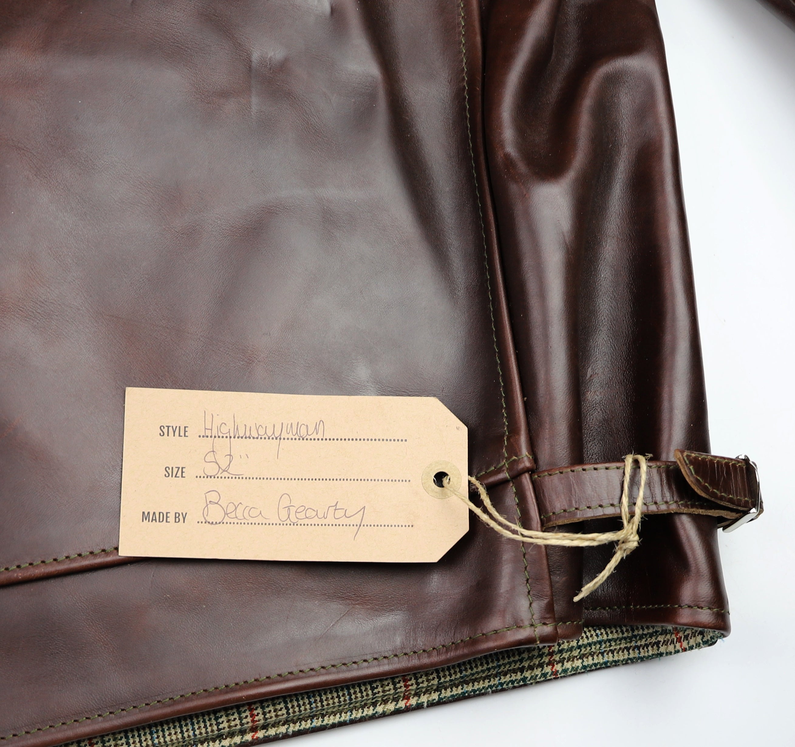 Aero Highwayman, sz 52 (fits like 56), Brown Chromexcel FQHH