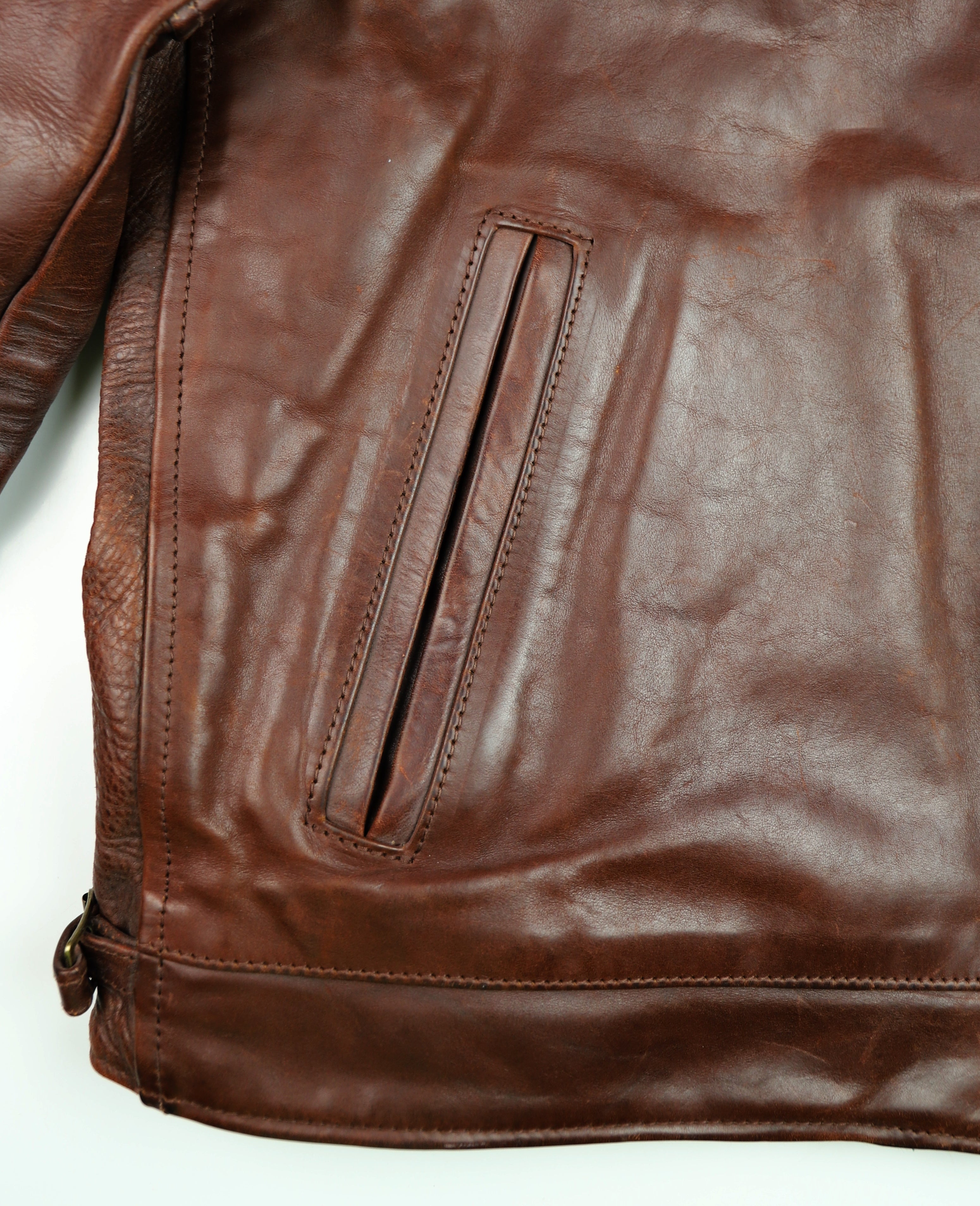 Aero Highwayman, size 42 (fits like 46), Brown CXL FQHH, Gently Worn
