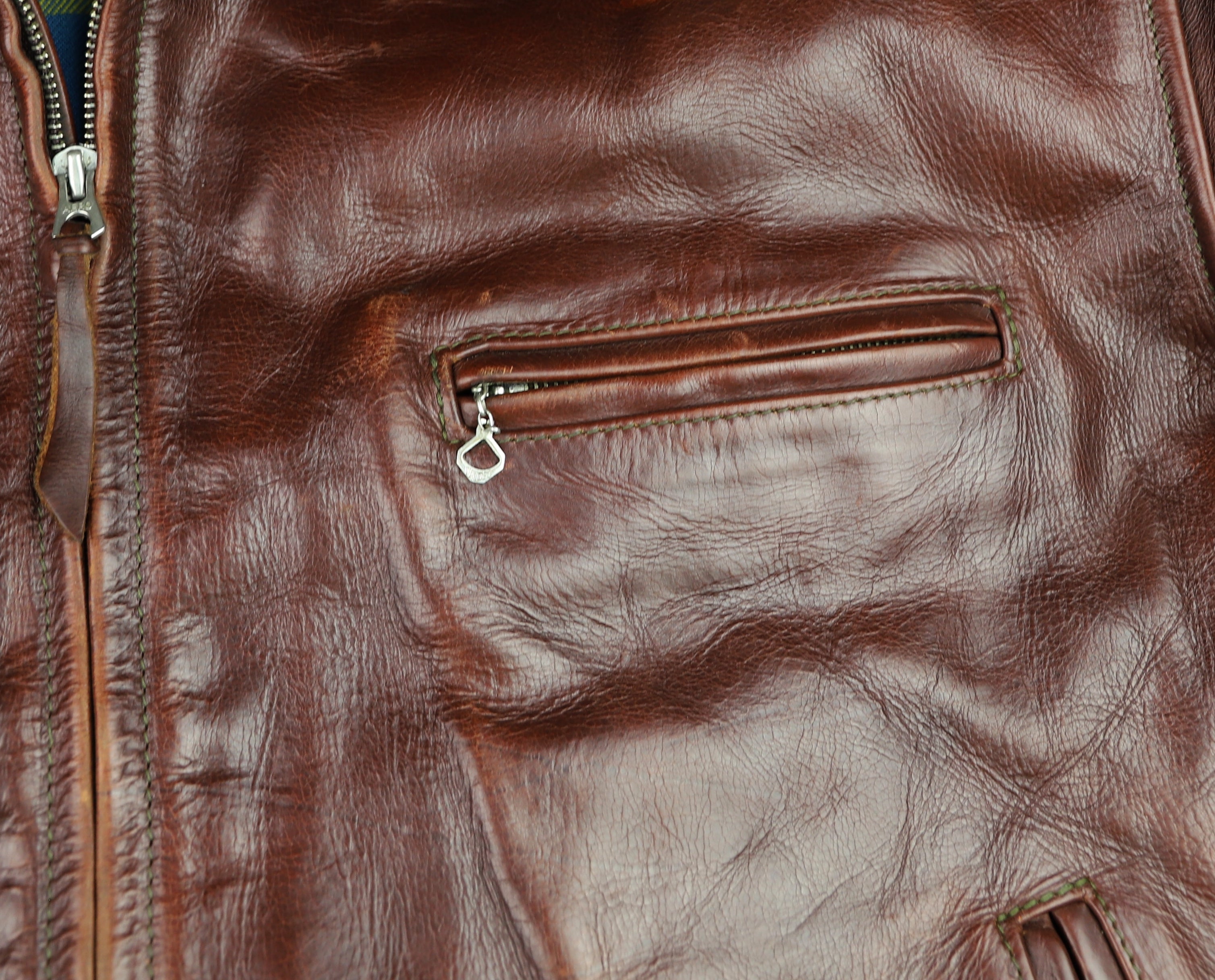 Aero Highwayman, sz 50, Brown CXL Steerhide, Gently Worn