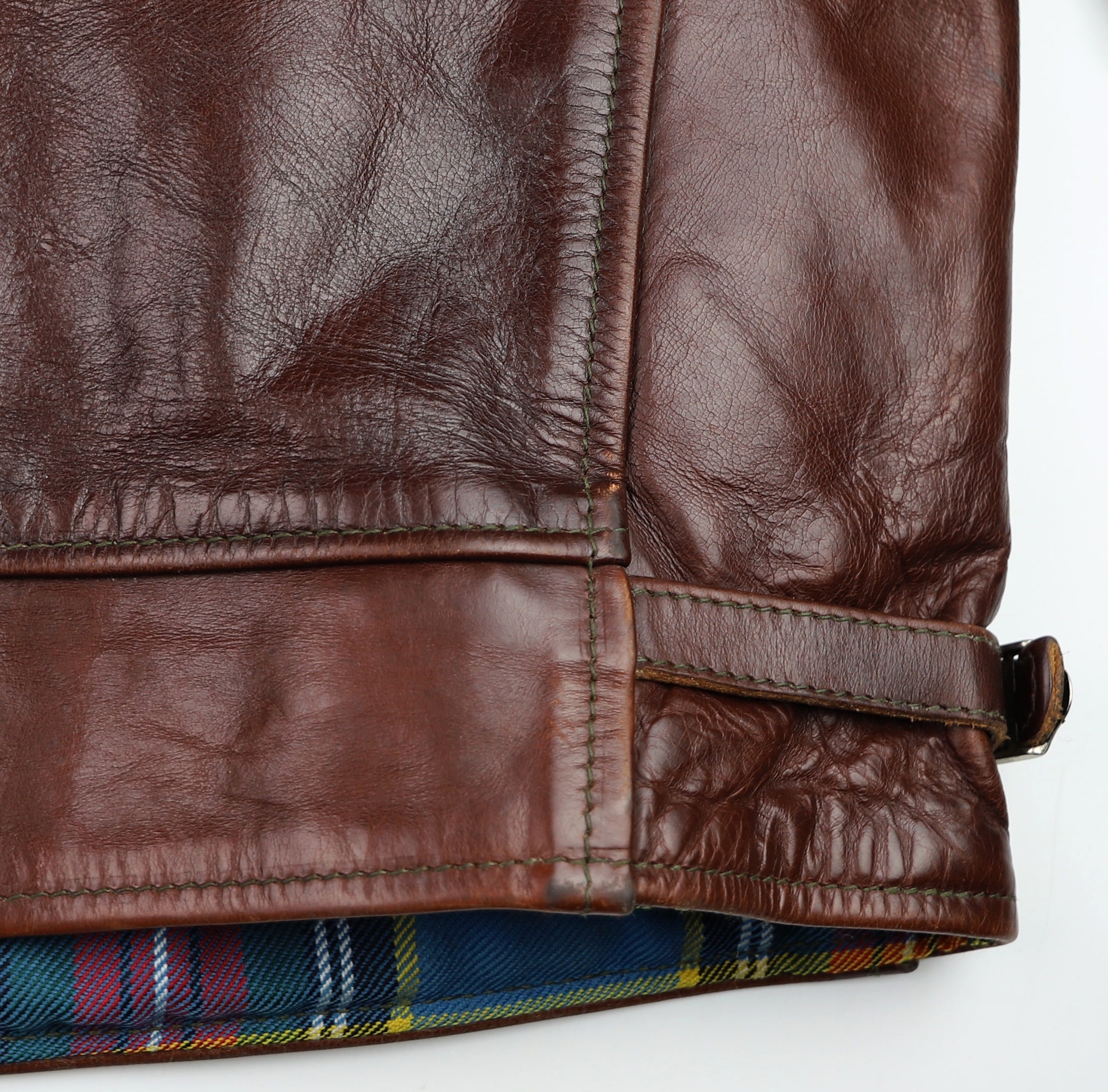Aero Highwayman, sz 50, Brown CXL Steerhide, Gently Worn