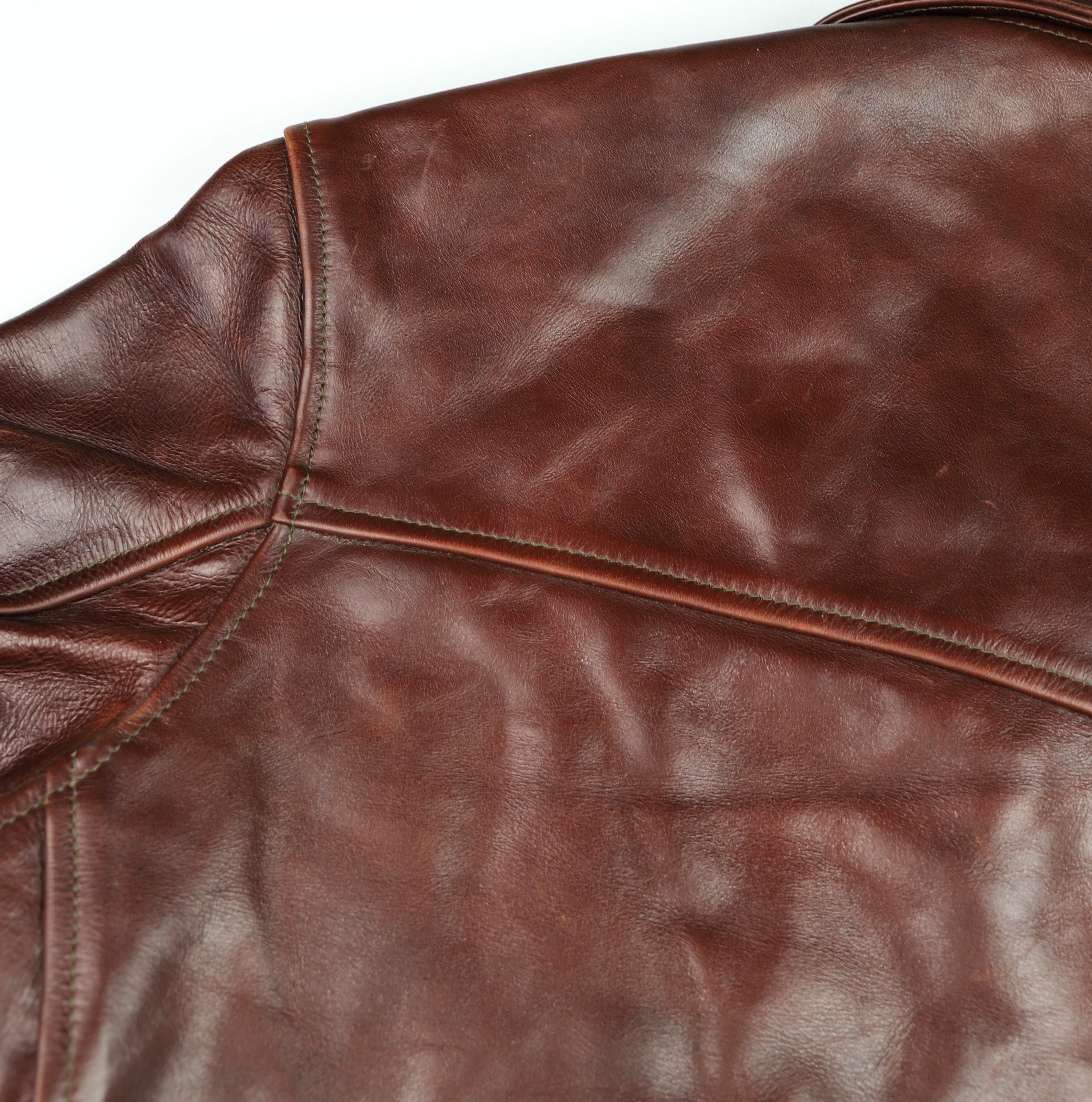Aero Highwayman, sz 50, Brown CXL Steerhide, Gently Worn