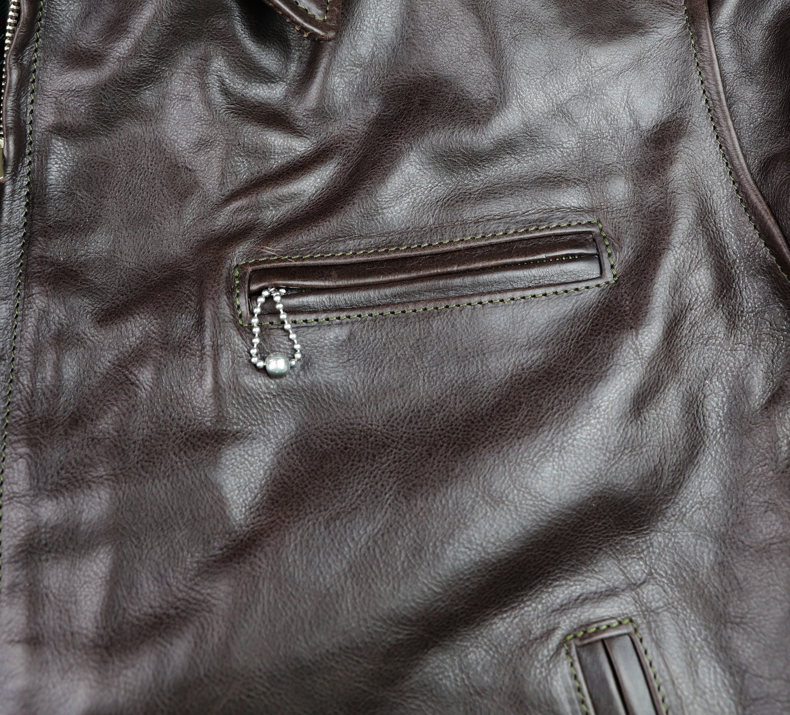 Aero Highwayman, size 50 (fits like size 54), Chestnut Badalassi Cowhide