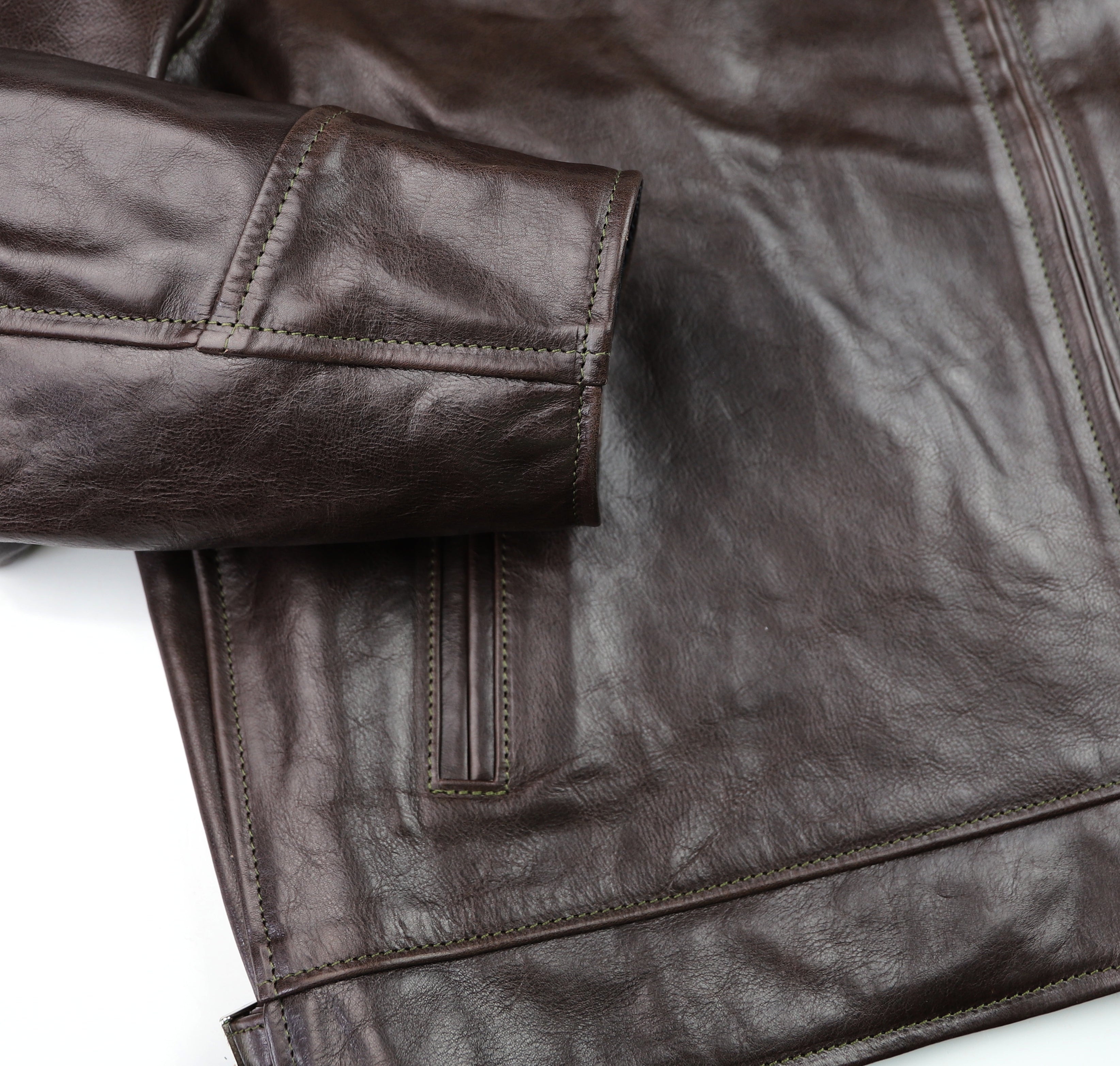 Aero Highwayman, size 50 (fits like size 54), Chestnut Badalassi Cowhide