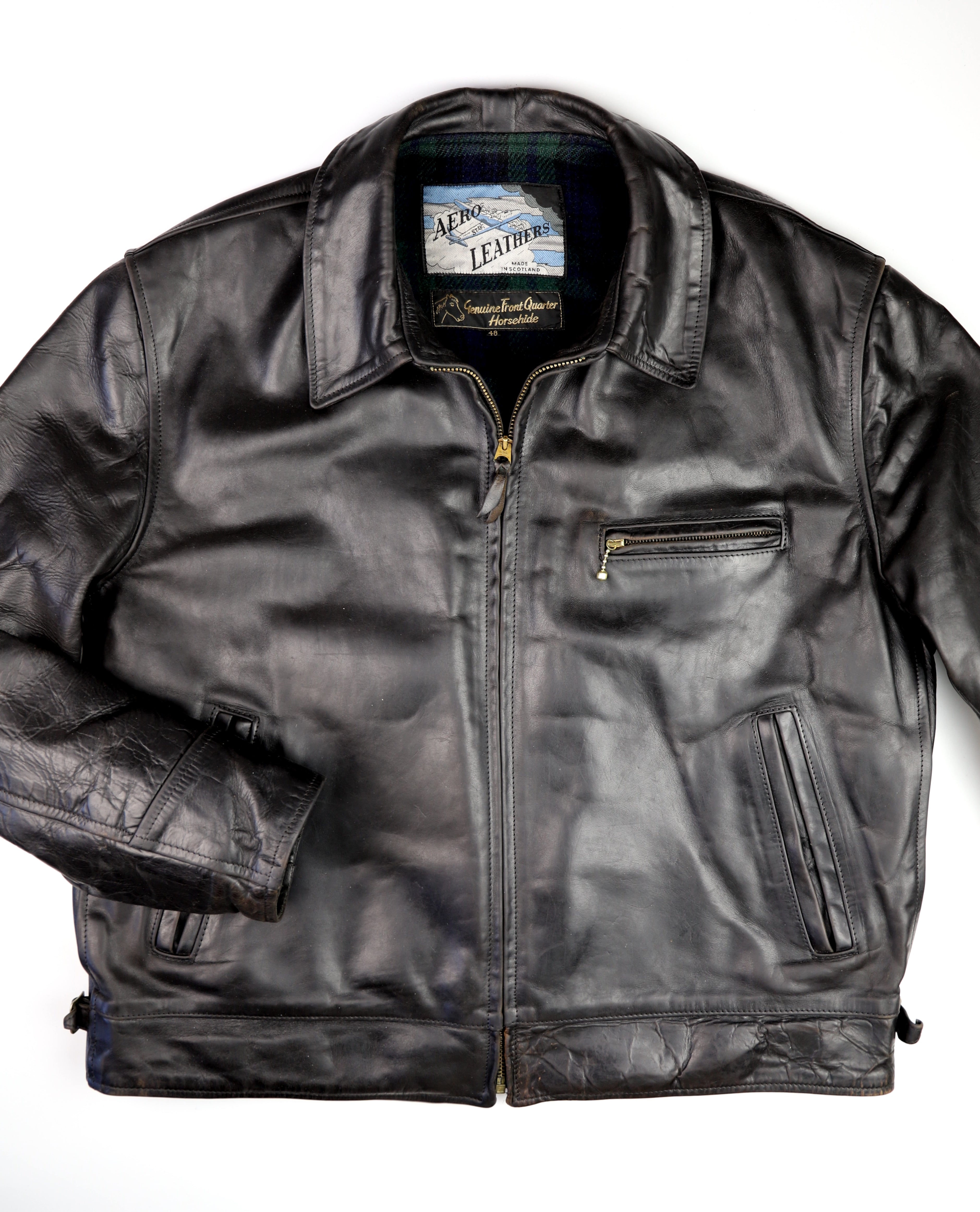 Aero Highwayman, sz 48, Black CXL FQHH, Gently Worn