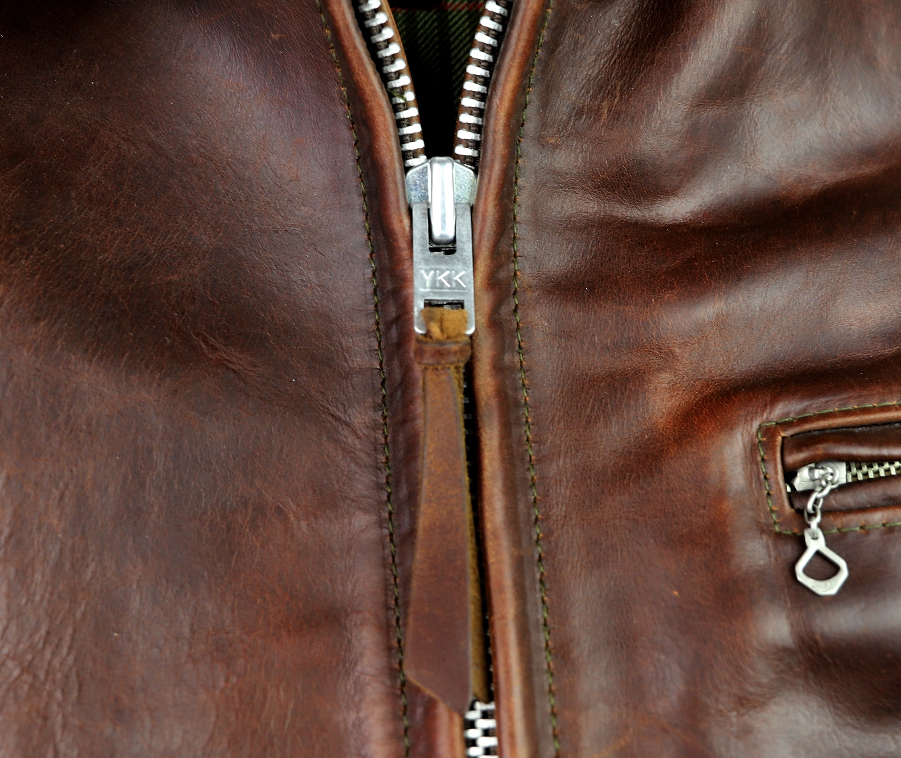 Aero Highwayman, sz 44, Brown CXL Steerhide, Gently Worn