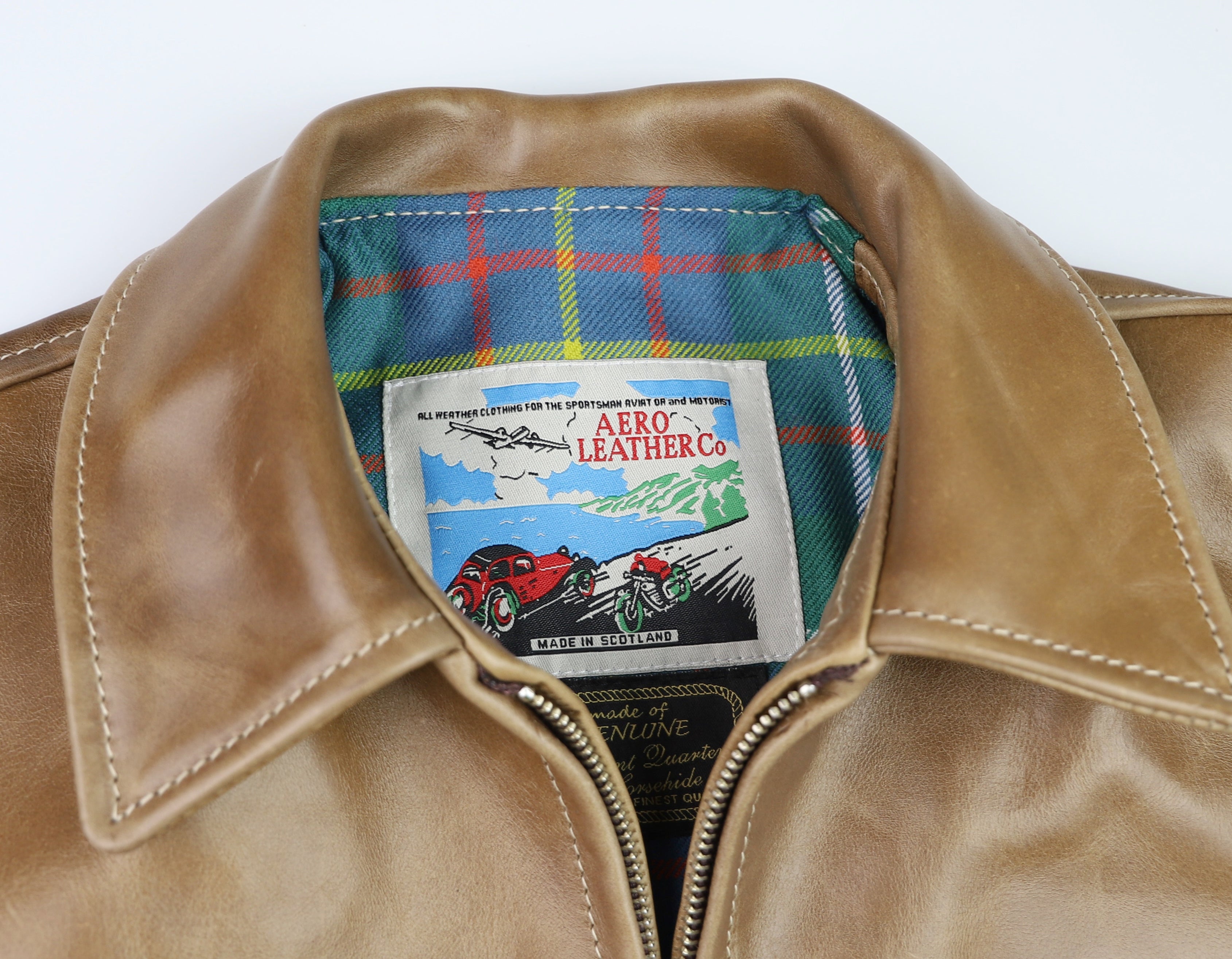 Aero Highwayman, size 38 (fits like 42), Natural CXL FQHH