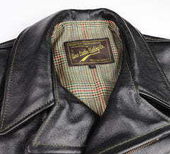 Aero Hooch Hauler, size 40, Blackened Brown Vicenza Horsehide