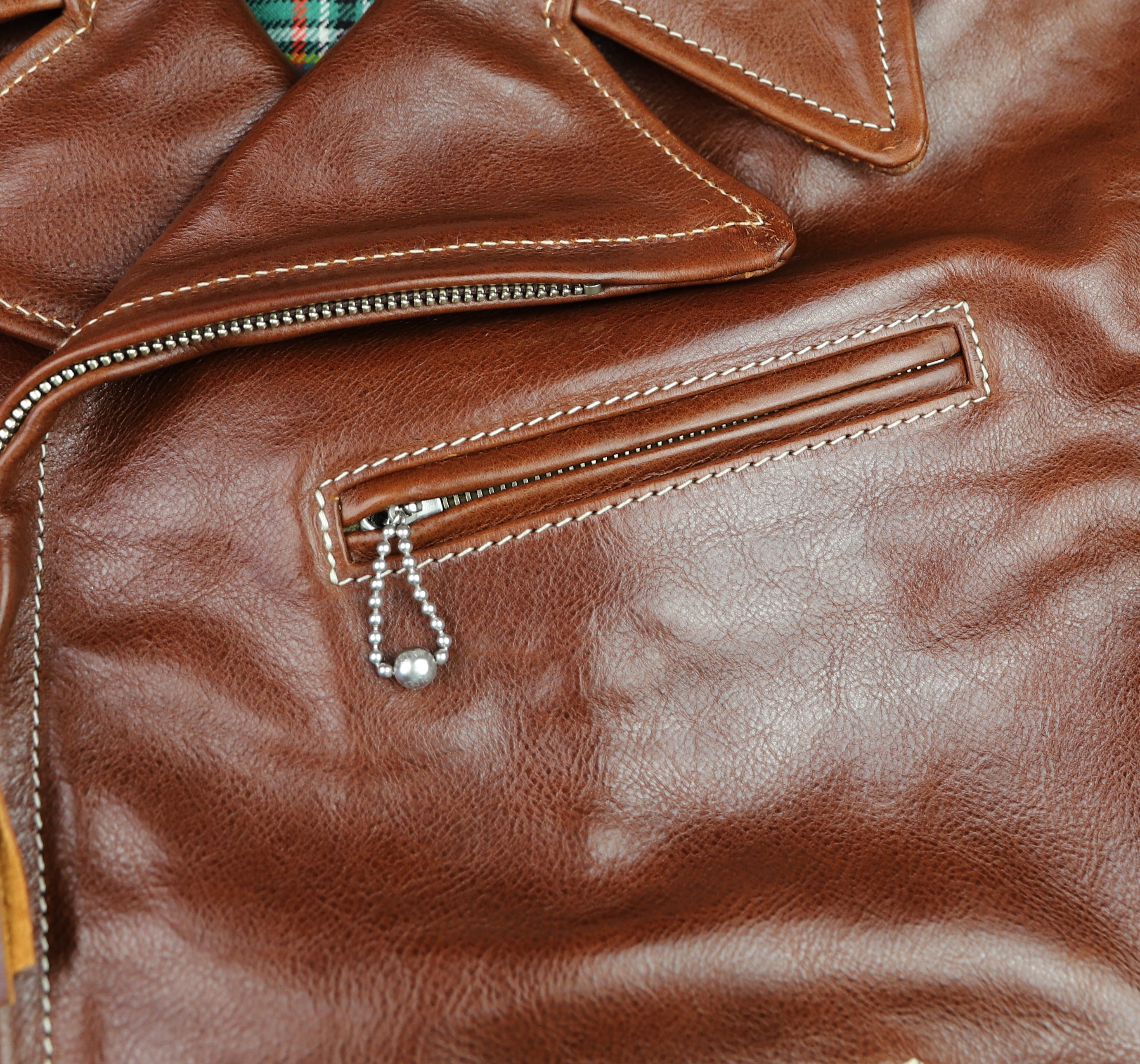 Aero Hooch Hauler, size 42, Russet Badalassi Cowhide