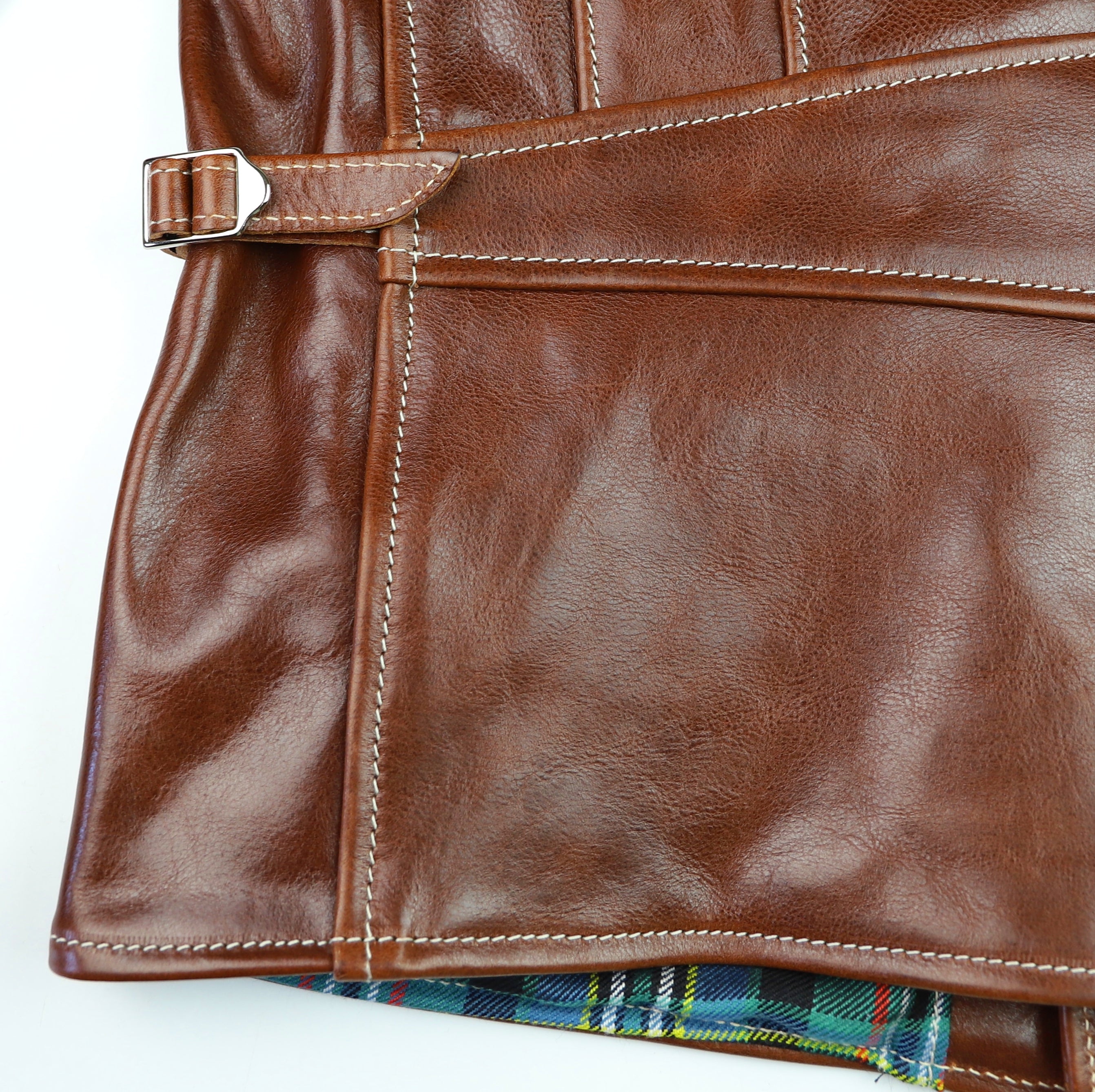 Aero Hooch Hauler, size 42, Russet Badalassi Cowhide