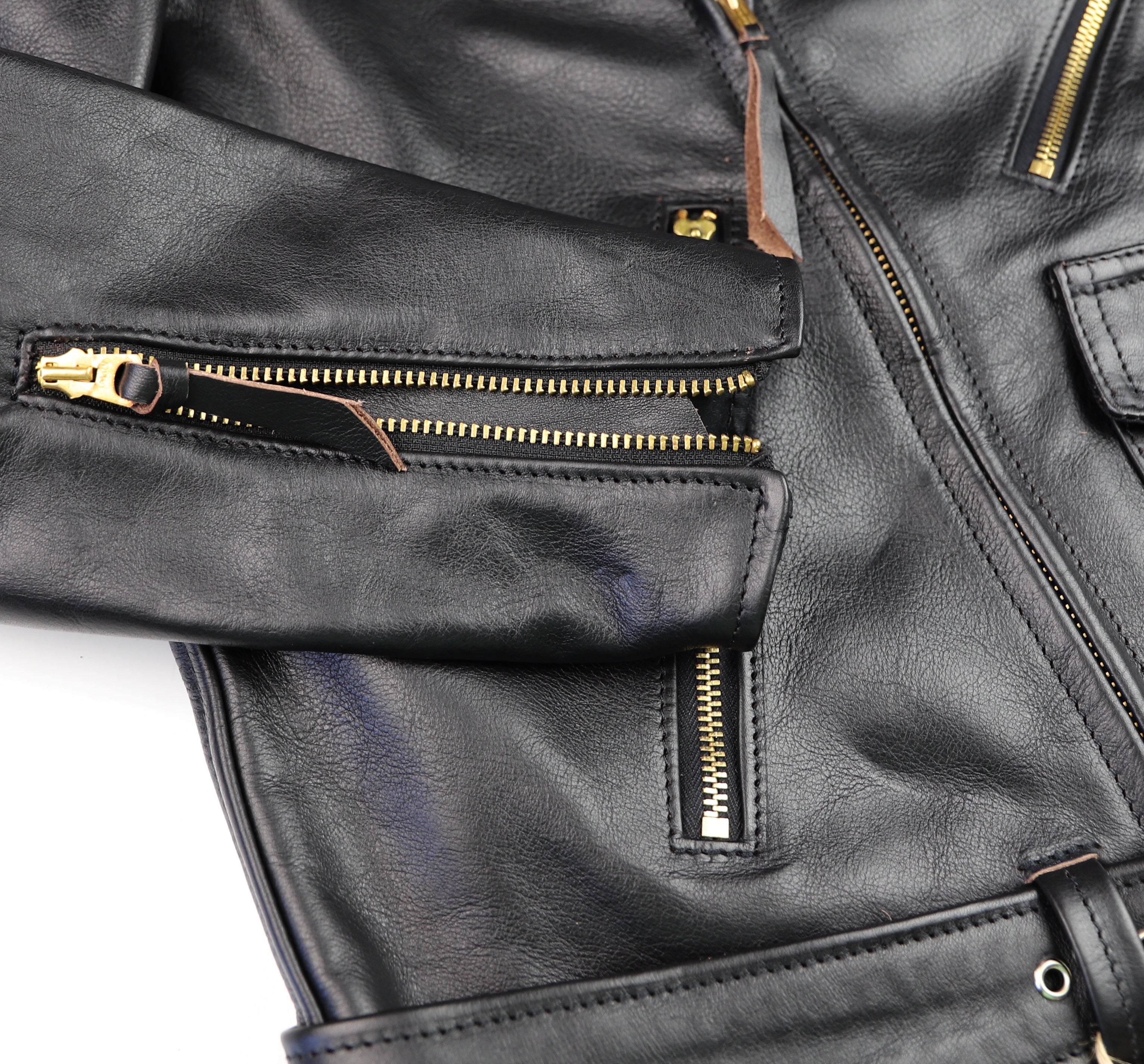 Aero Indian Ranger, size 38 (fits like 42), Blackened Brown Vicenza Horsehide