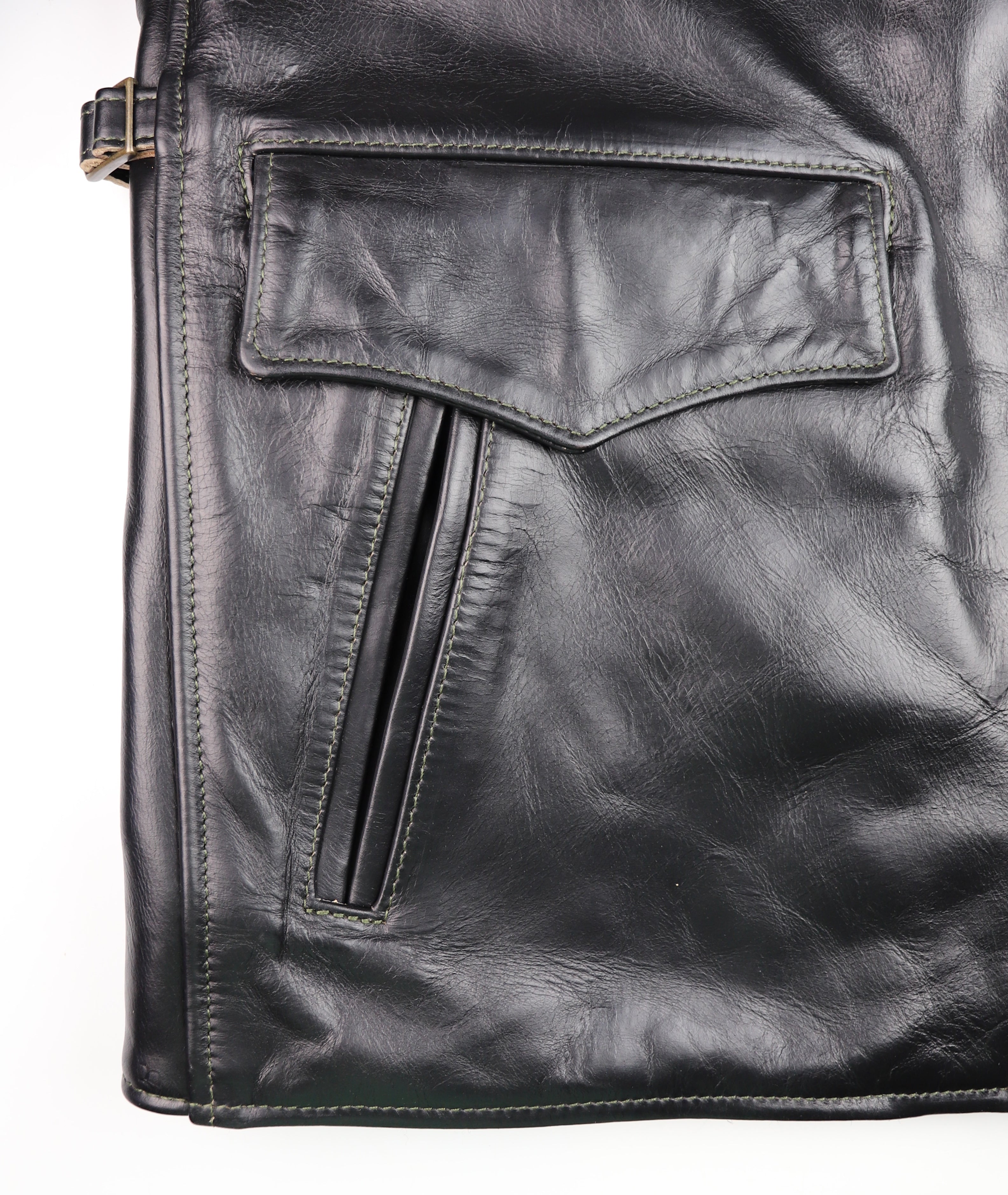 Aero Long Half Belt, size 40 (fits like size 44), Black CXL FQHH