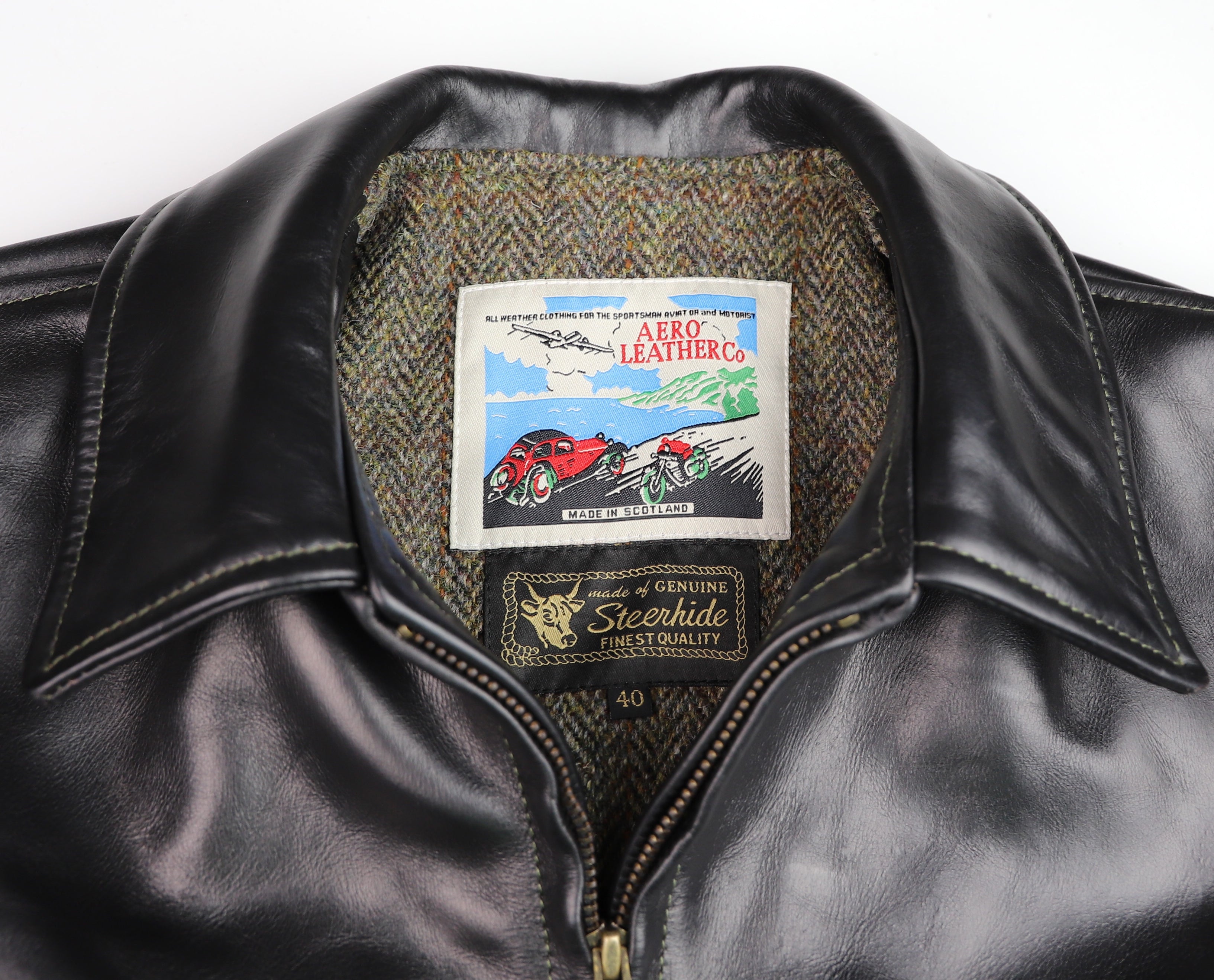 Aero Long Half Belt, size 40 (fits like size 44), Black CXL FQHH