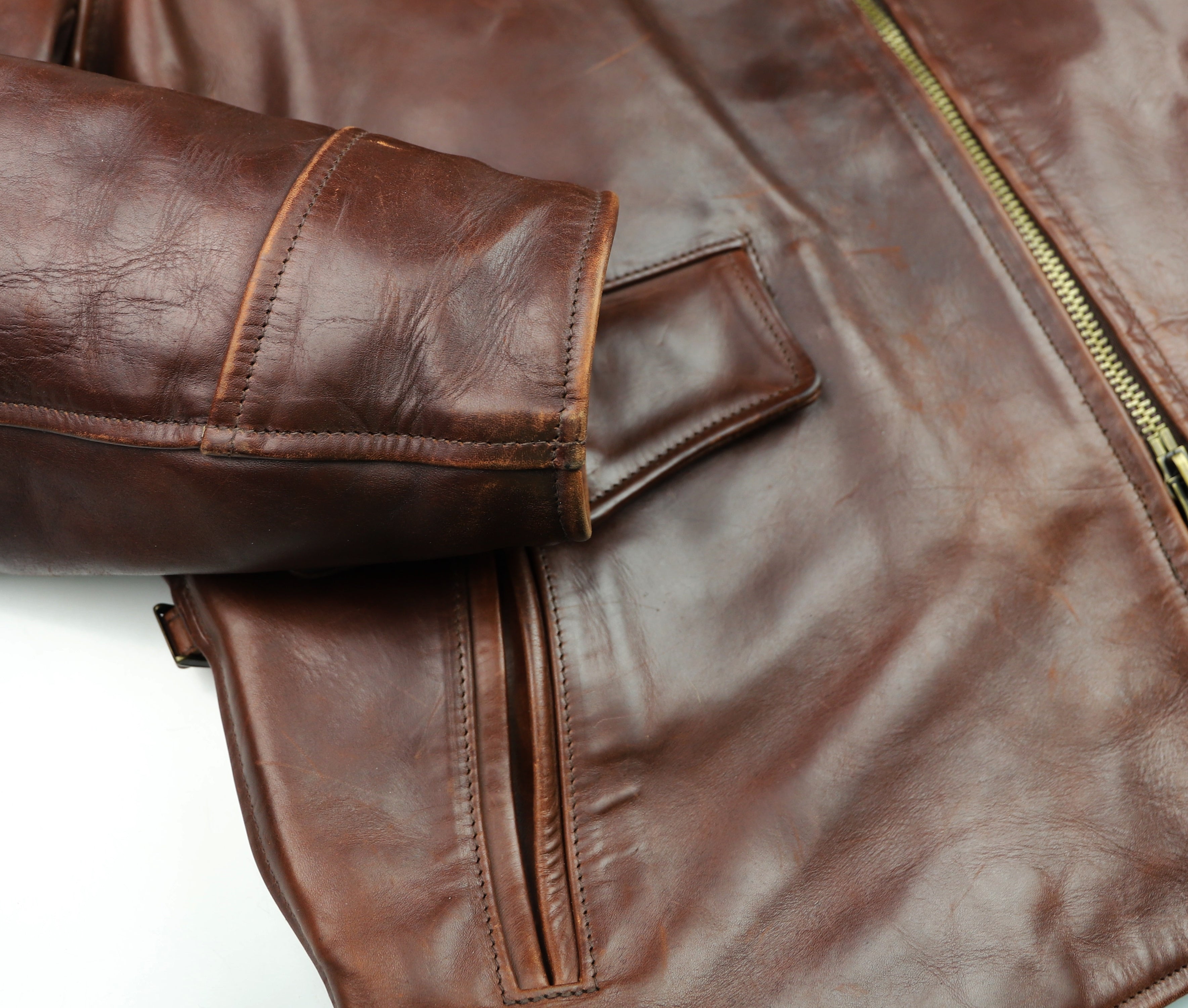 Aero Long Half Belt, size 52 Brown CXL FQHH, Gently Worn