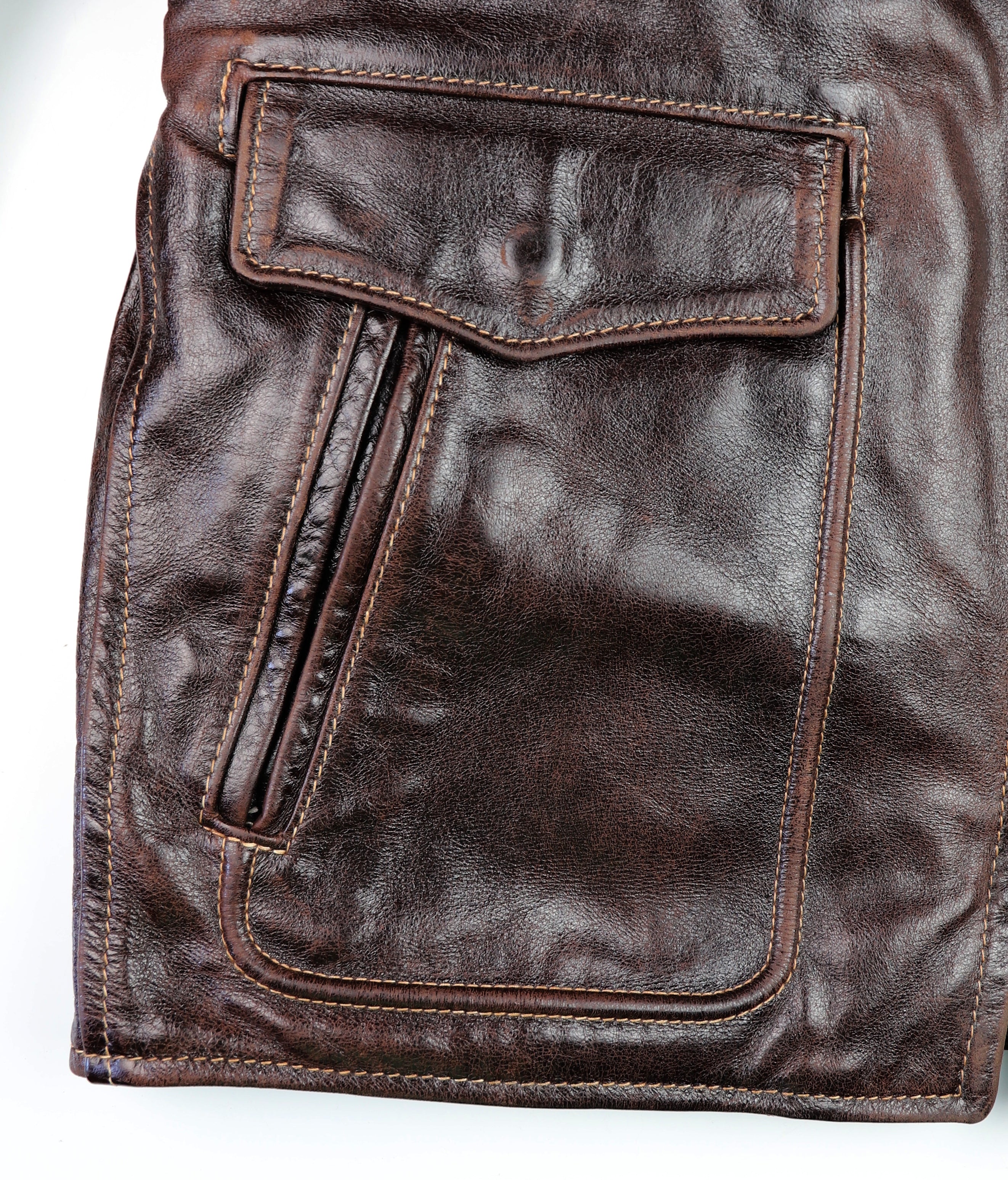 Aero Long Half Belt, size 42, Gently Worn, Dark Hickory Vancouver