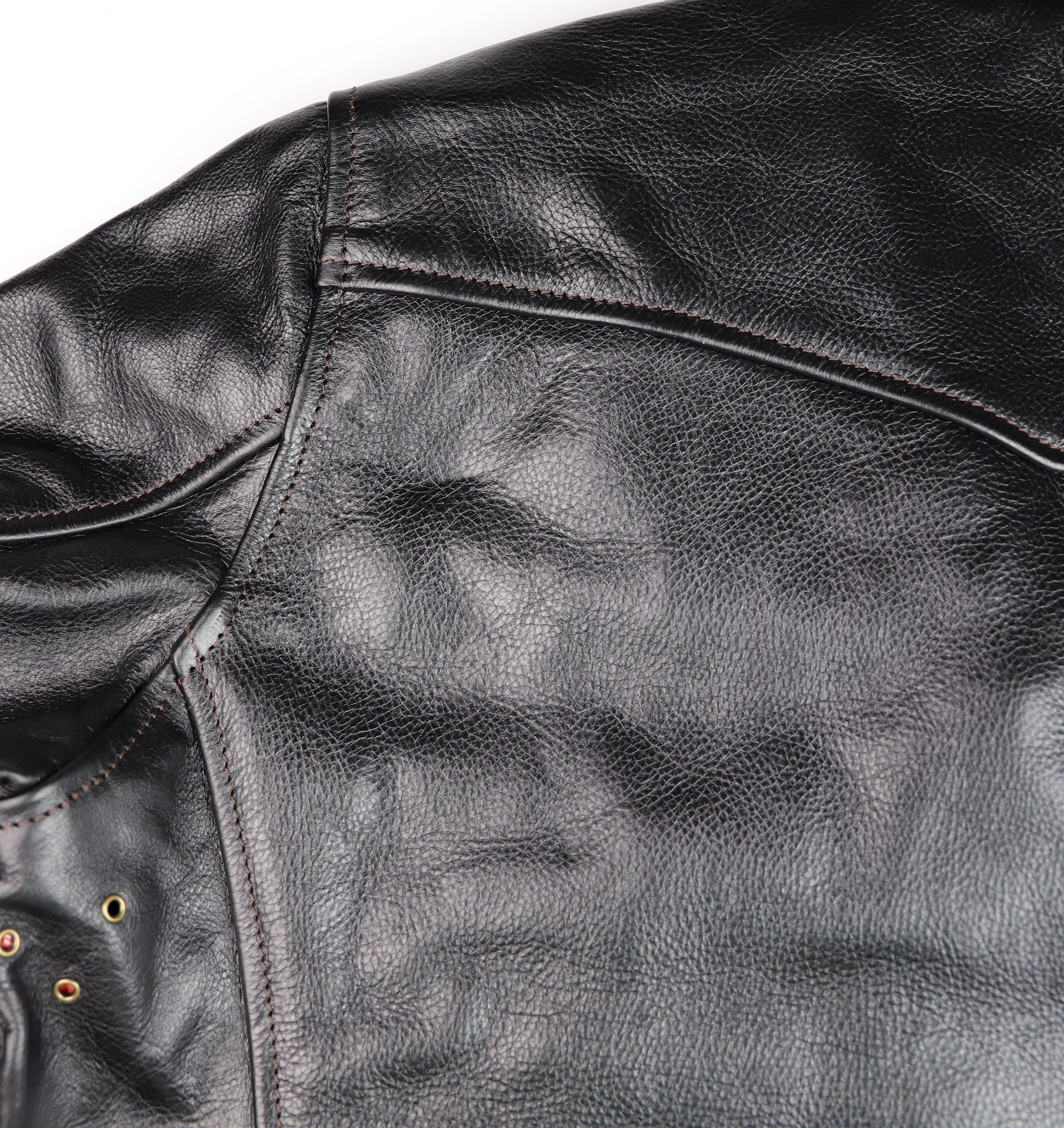 Aero Maxwell, size 40, Blackened Brown Vicenza Horsehide