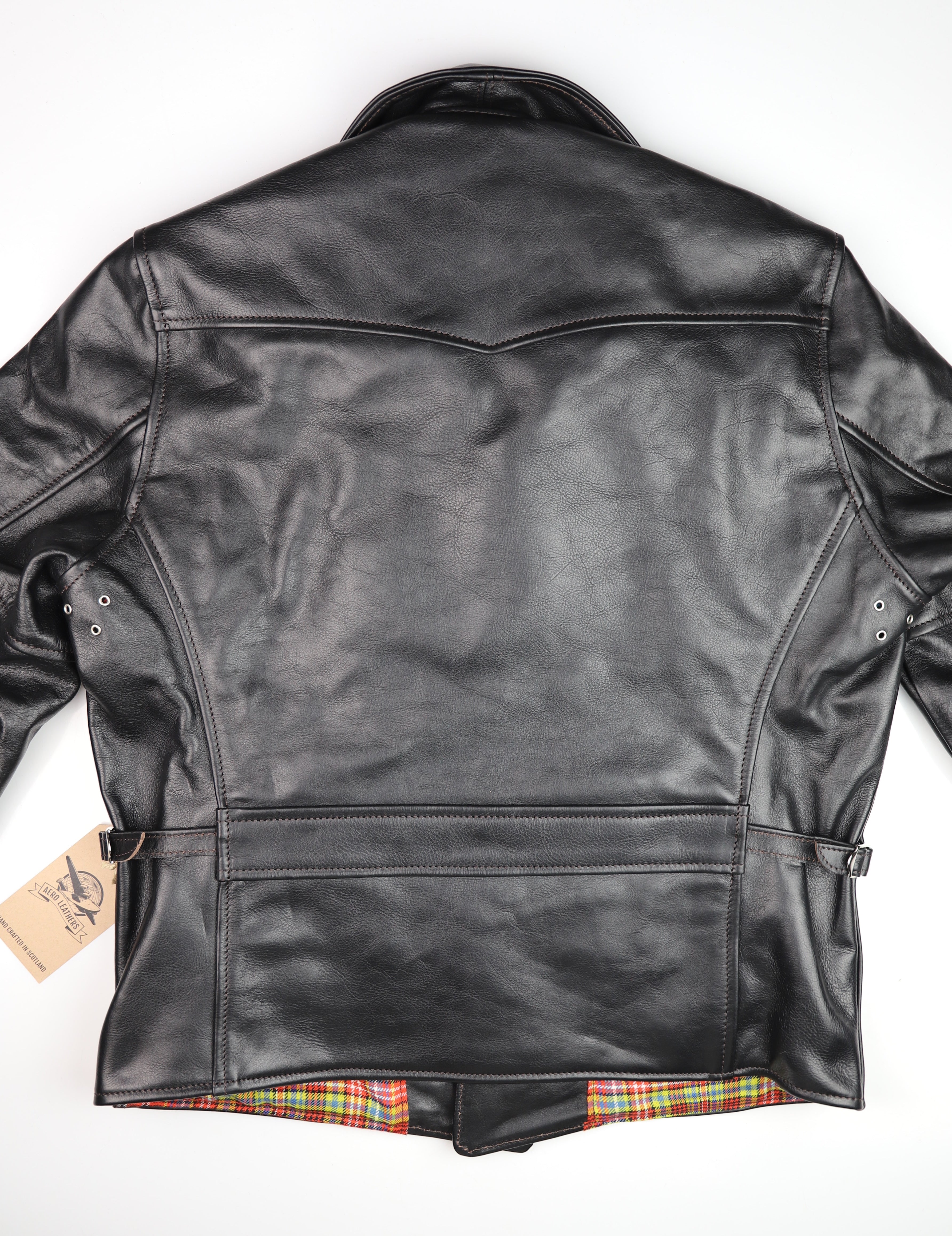 Aero Maxwell, size 40, Blackened Brown Vicenza Horsehide