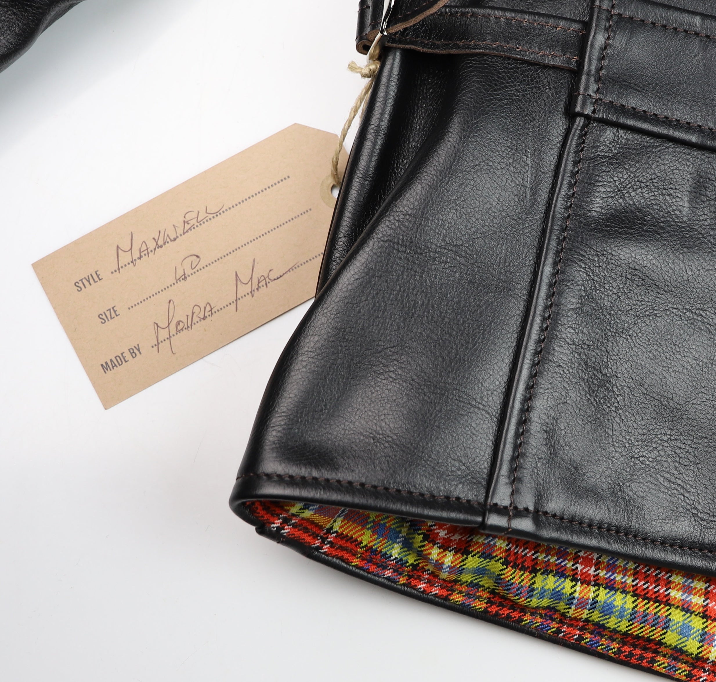 Aero Maxwell, size 40, Blackened Brown Vicenza Horsehide