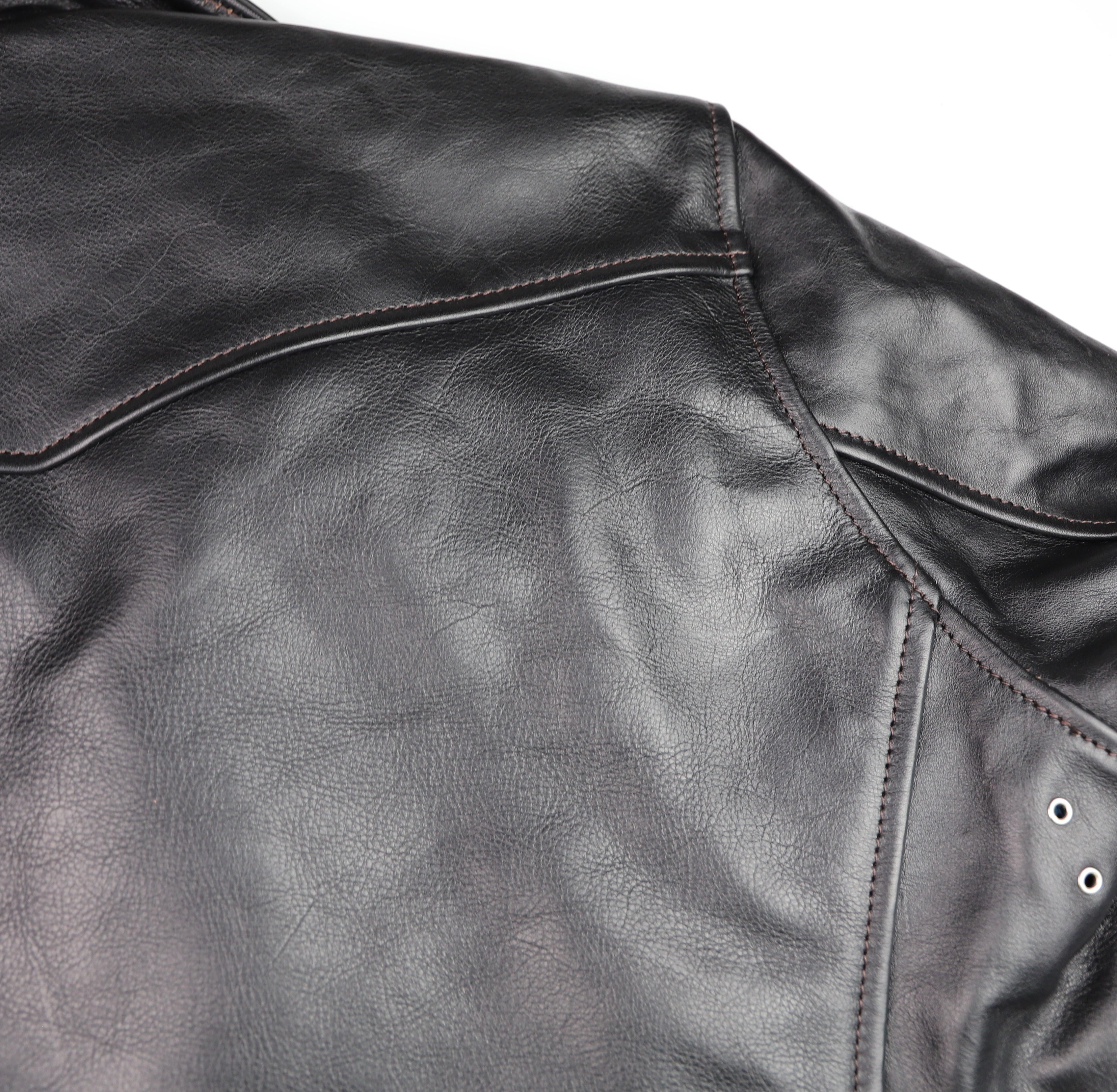 Aero Maxwell, size 40, Blackened Brown Vicenza Horsehide