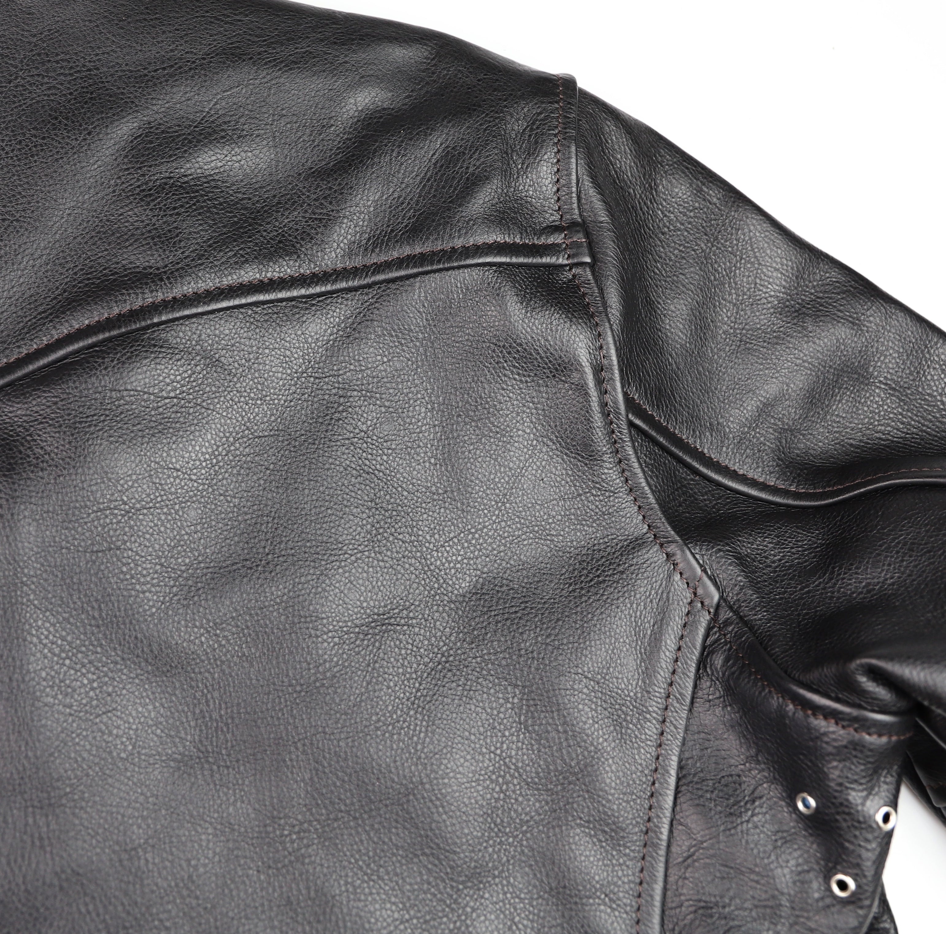 Aero Maxwell, size 40, Blackened Brown Vicenza Horsehide