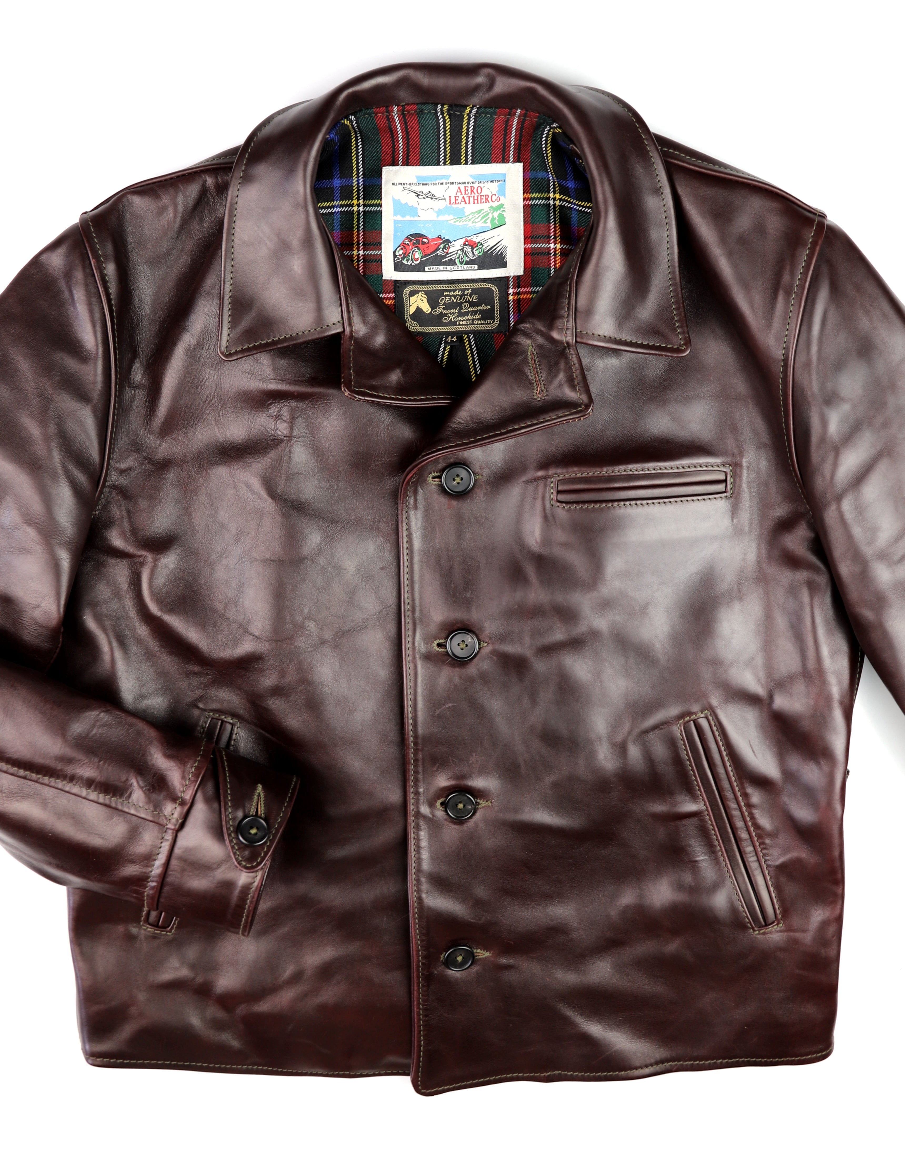 Aero Maxwell, size 44, Cordovan CXL FQHH, Almost New