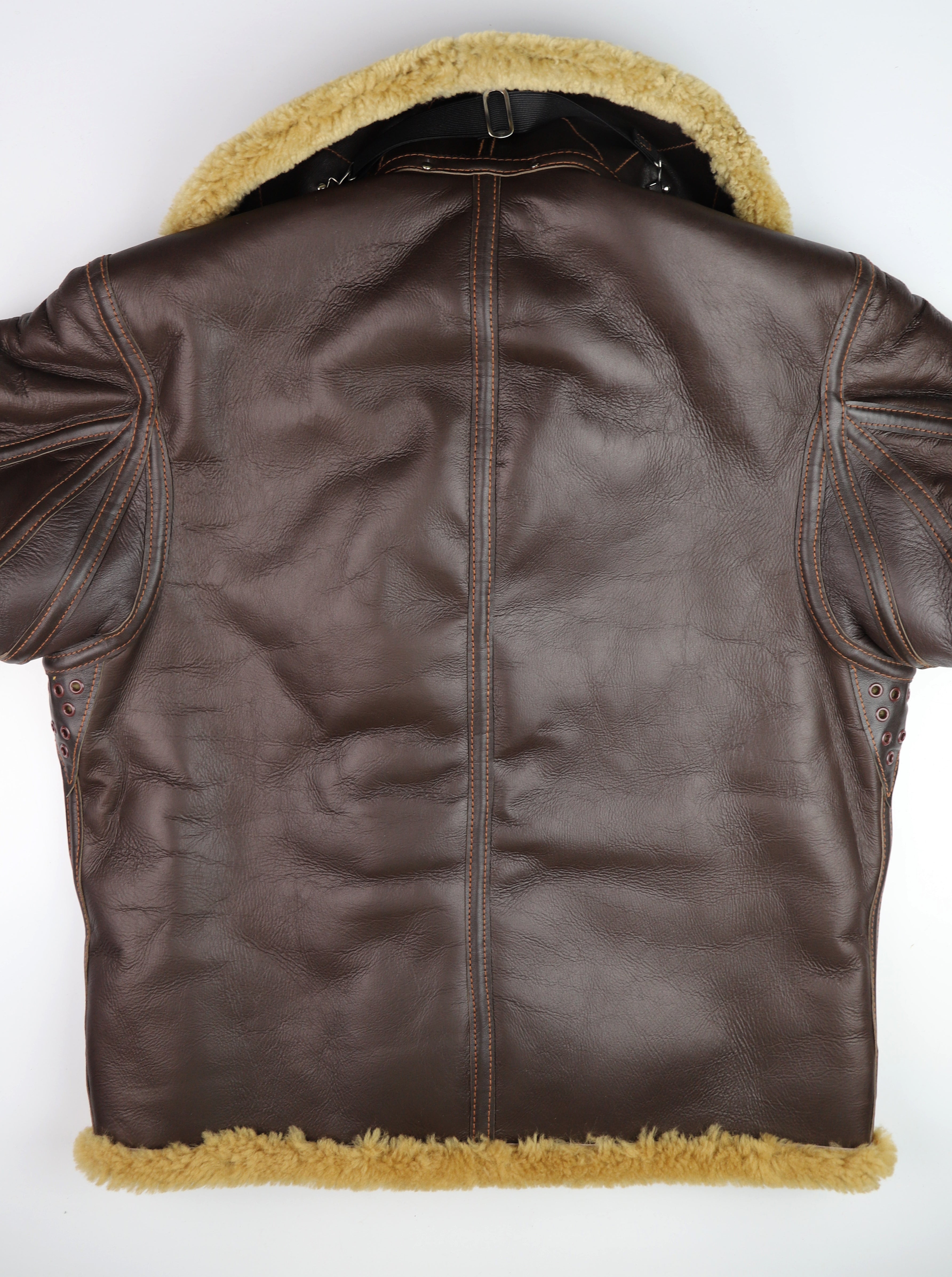 Aero RAF Pre-War Model Flying Jacket, size 42, Seal Brown