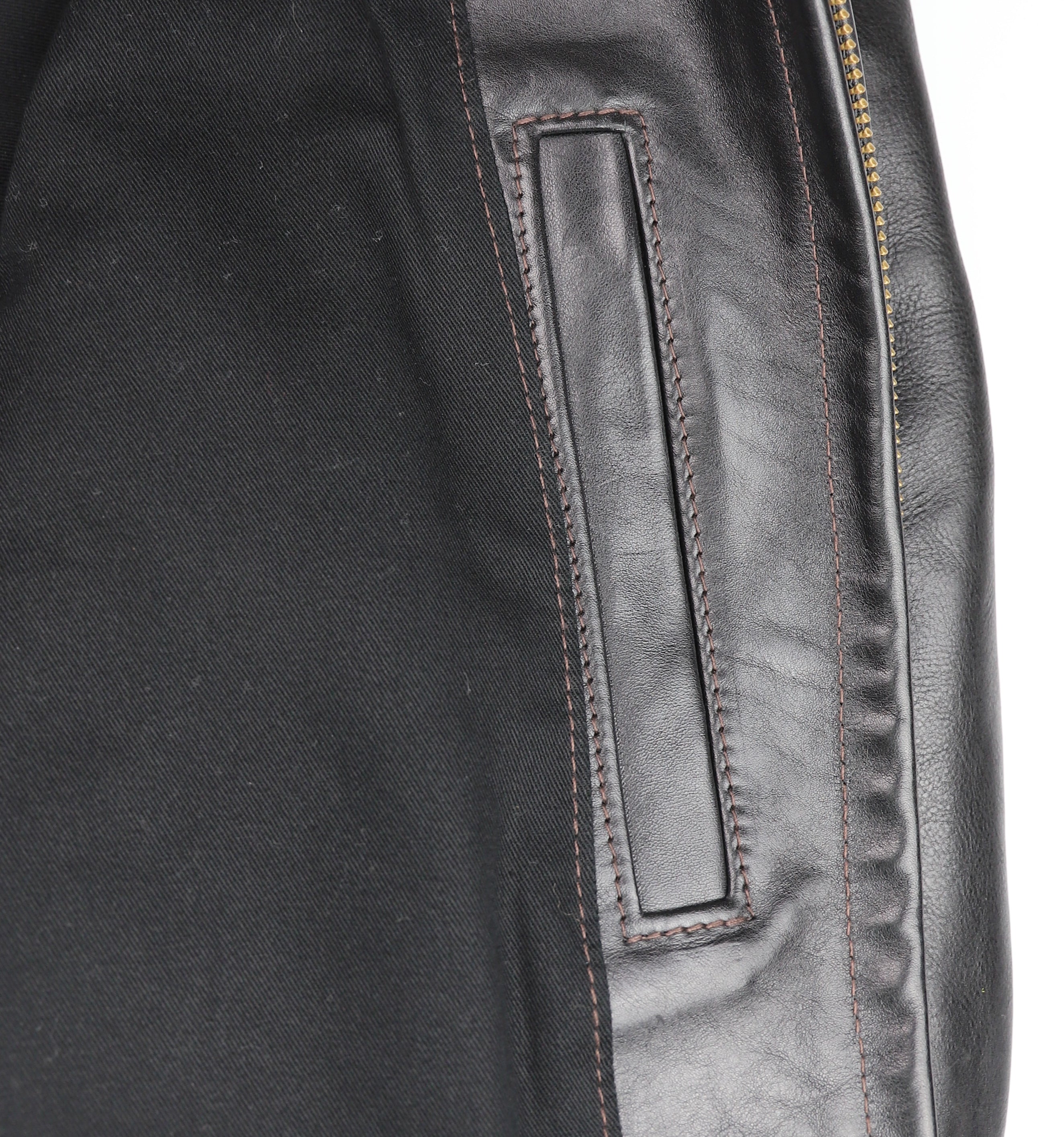 Aero Premier Highwayman, sz 42, Black Badalassi Cowhide, Gently Worn