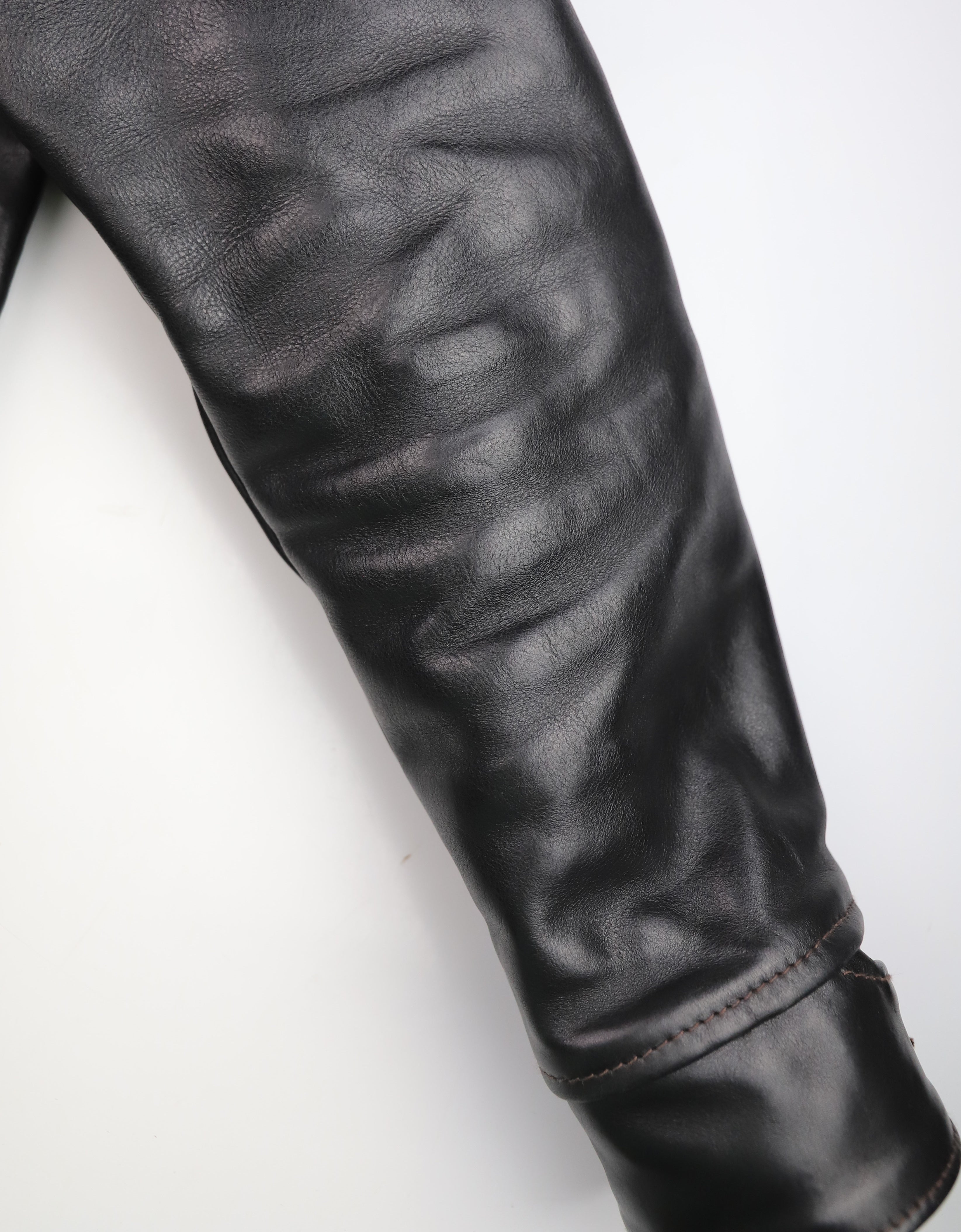 Aero Premier Highwayman, sz 42, Black Badalassi Cowhide, Gently Worn