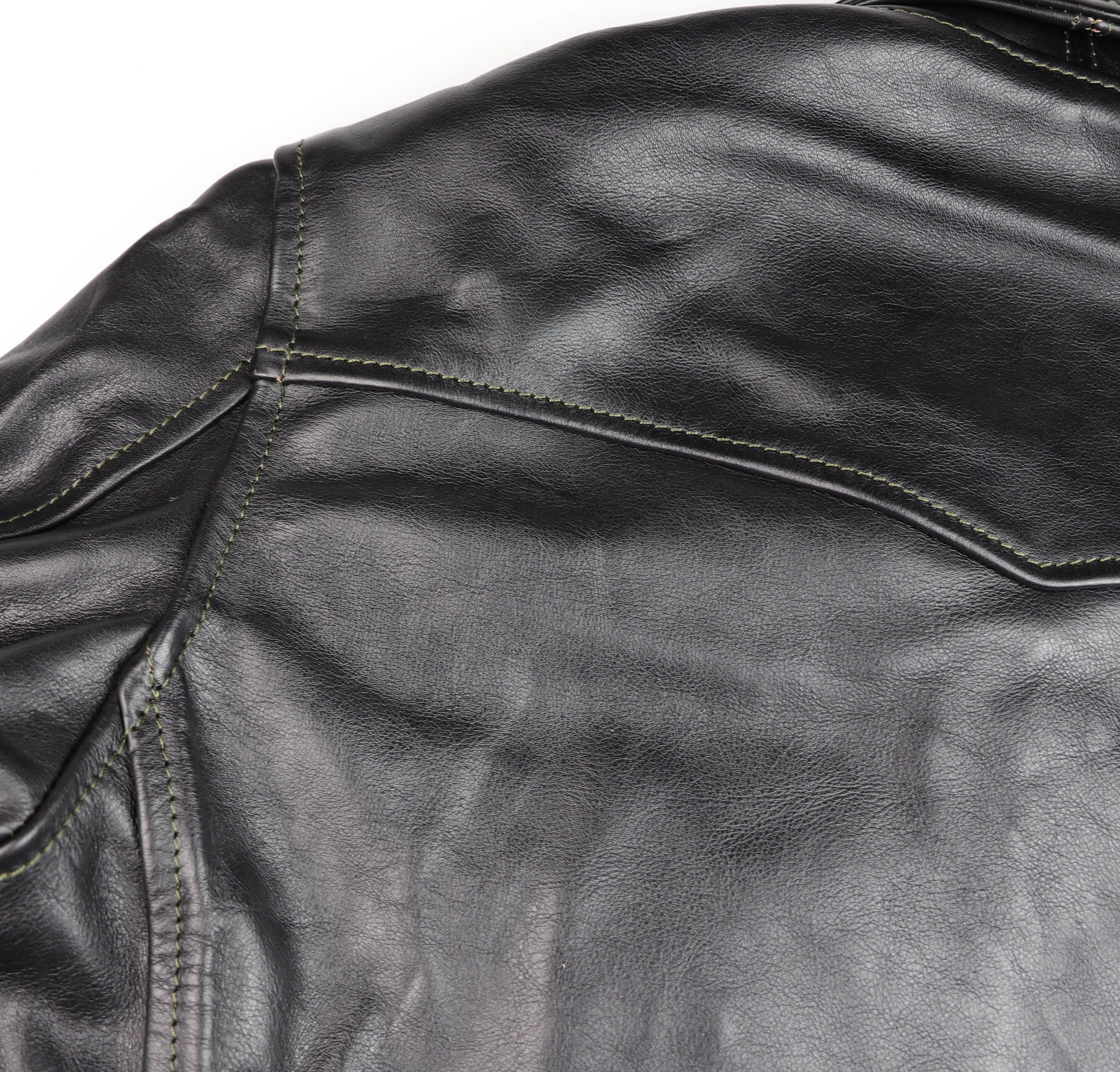 Aero Premier Highwayman, size 40, Blackened Brown Vicenza Horsehide