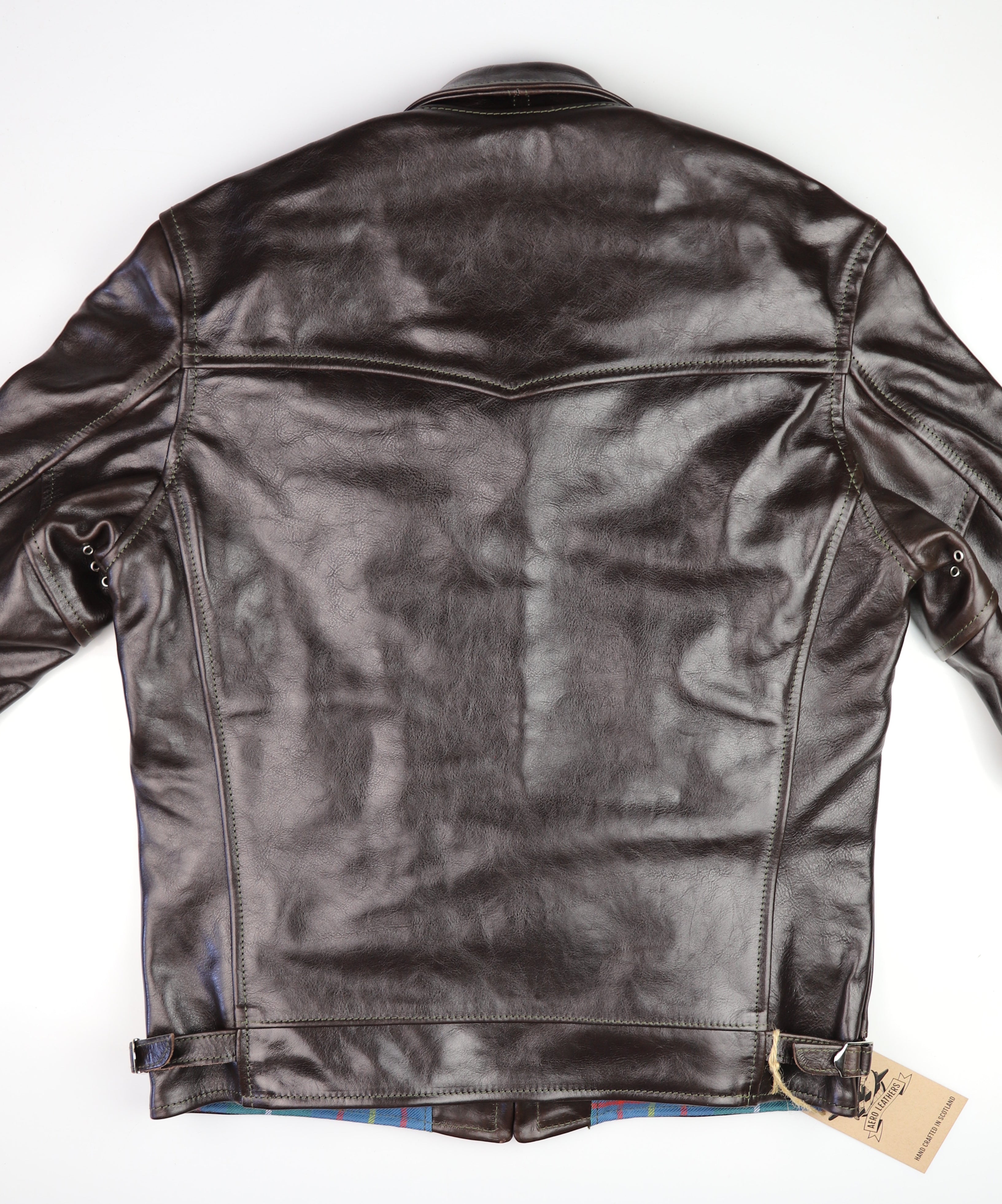 Aero Premier Highwayman, size 38, Chestnut Badalassi Cowhide