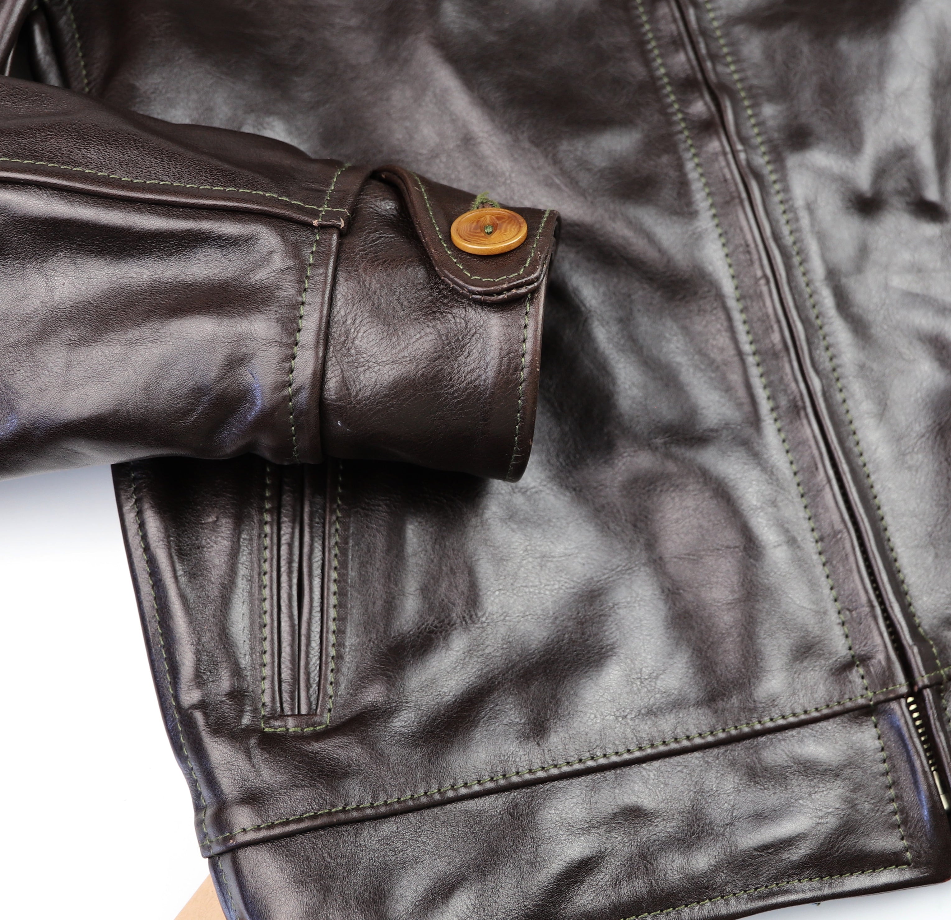 Aero Premier Highwayman, size 38, Chestnut Badalassi Cowhide