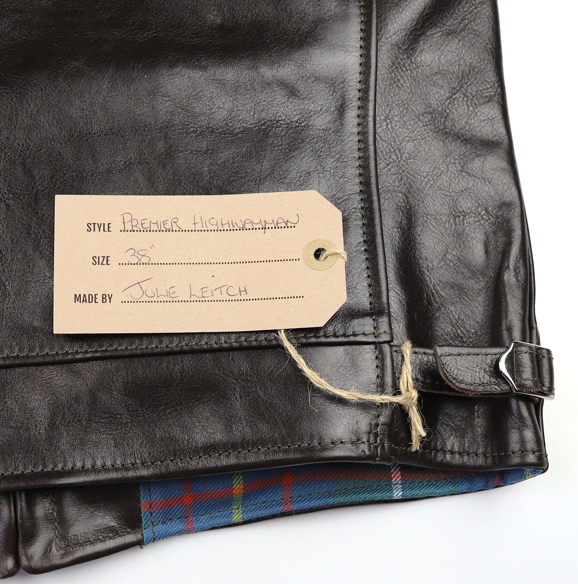 Aero Premier Highwayman, size 38, Chestnut Badalassi Cowhide