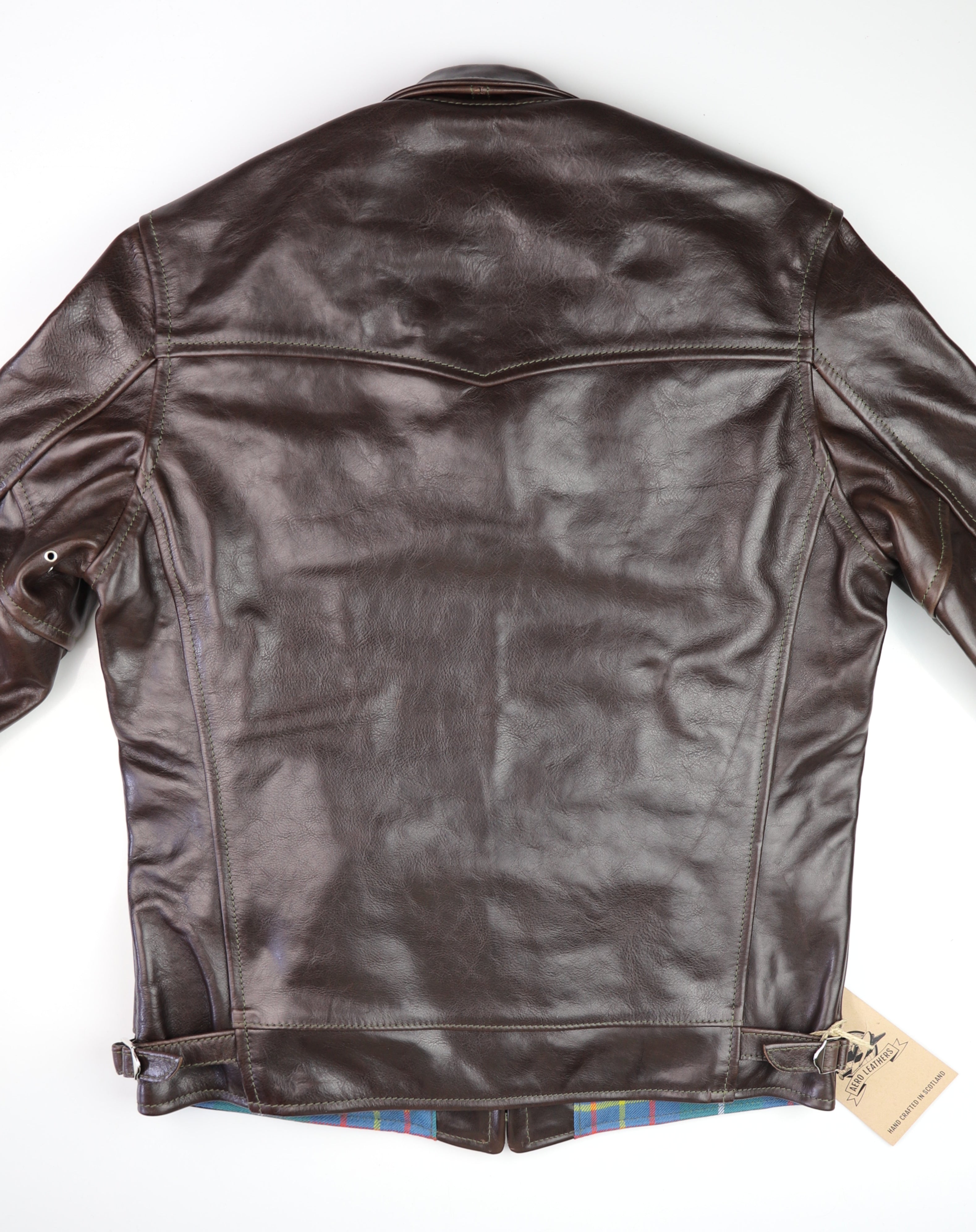 Aero Premier Highwayman, size 38, Chestnut Badalassi Cowhide