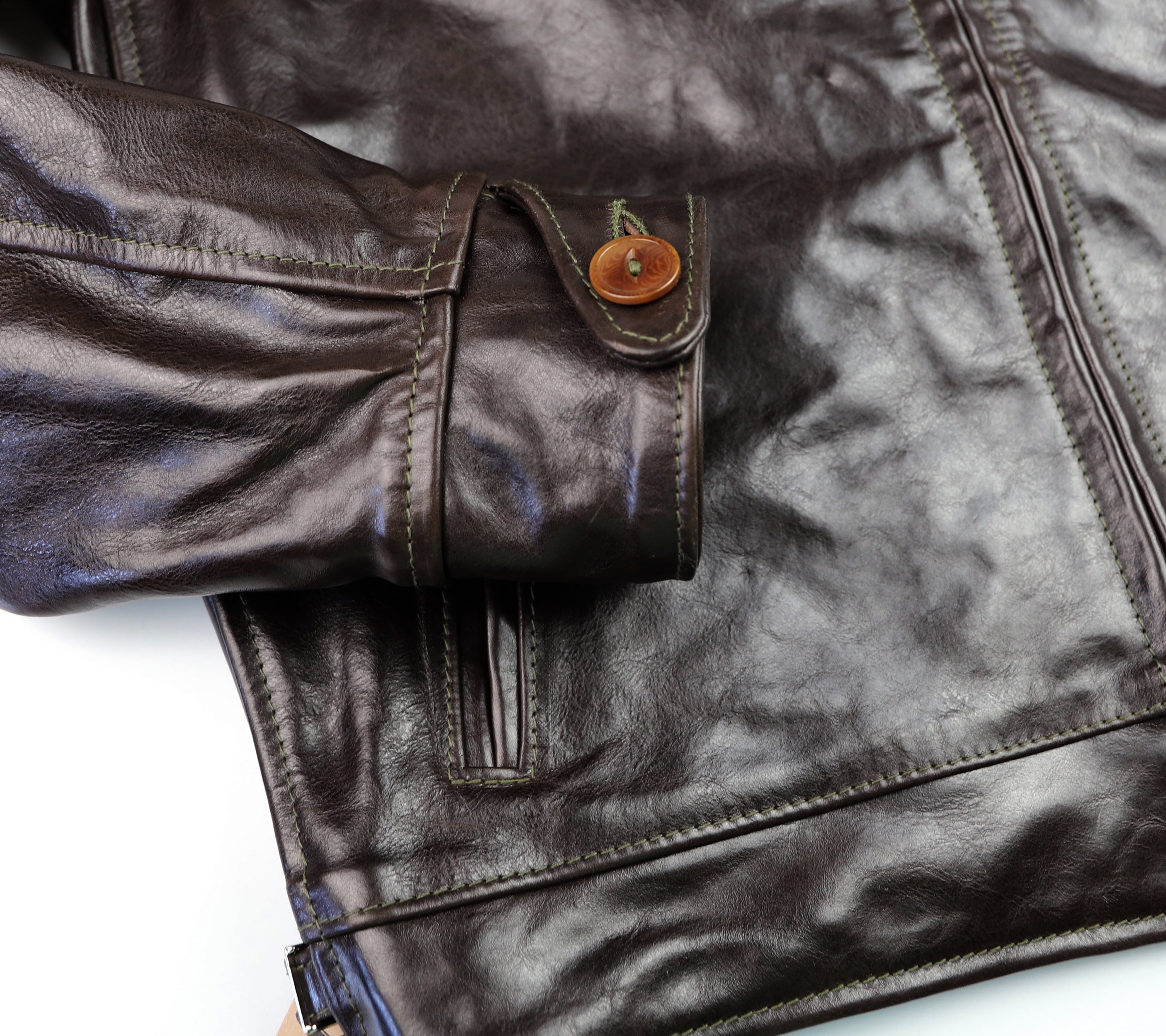 Aero Premier Highwayman, size 44, Chestnut Badalassi Cowhide