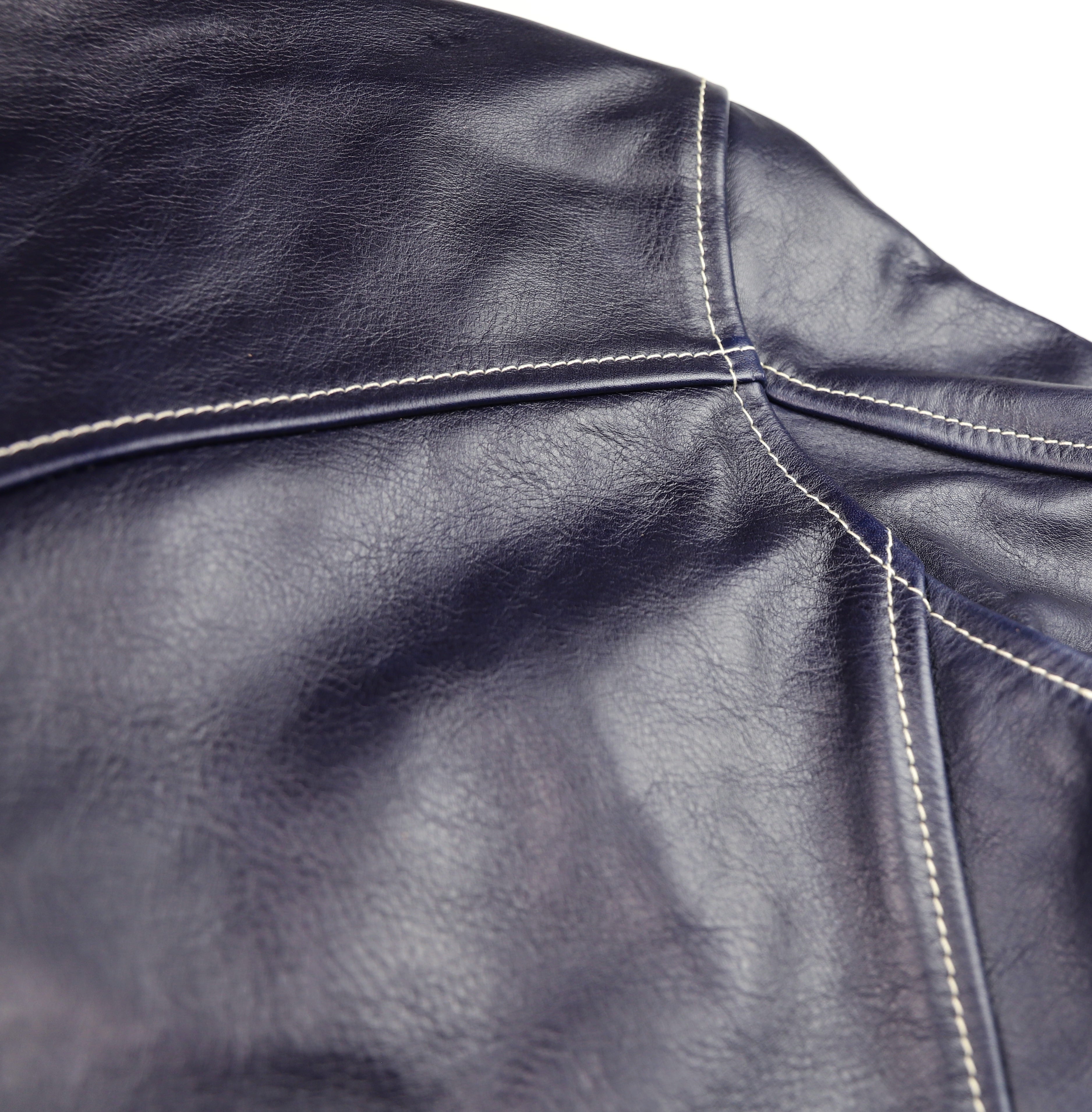 Aero Premier Highwayman, size 38, Navy Blue Vicenza Horsehide