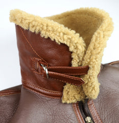 Aero RAF Battle of Britain Model Flying Jacket, size 46, Russet with Vicenza trim