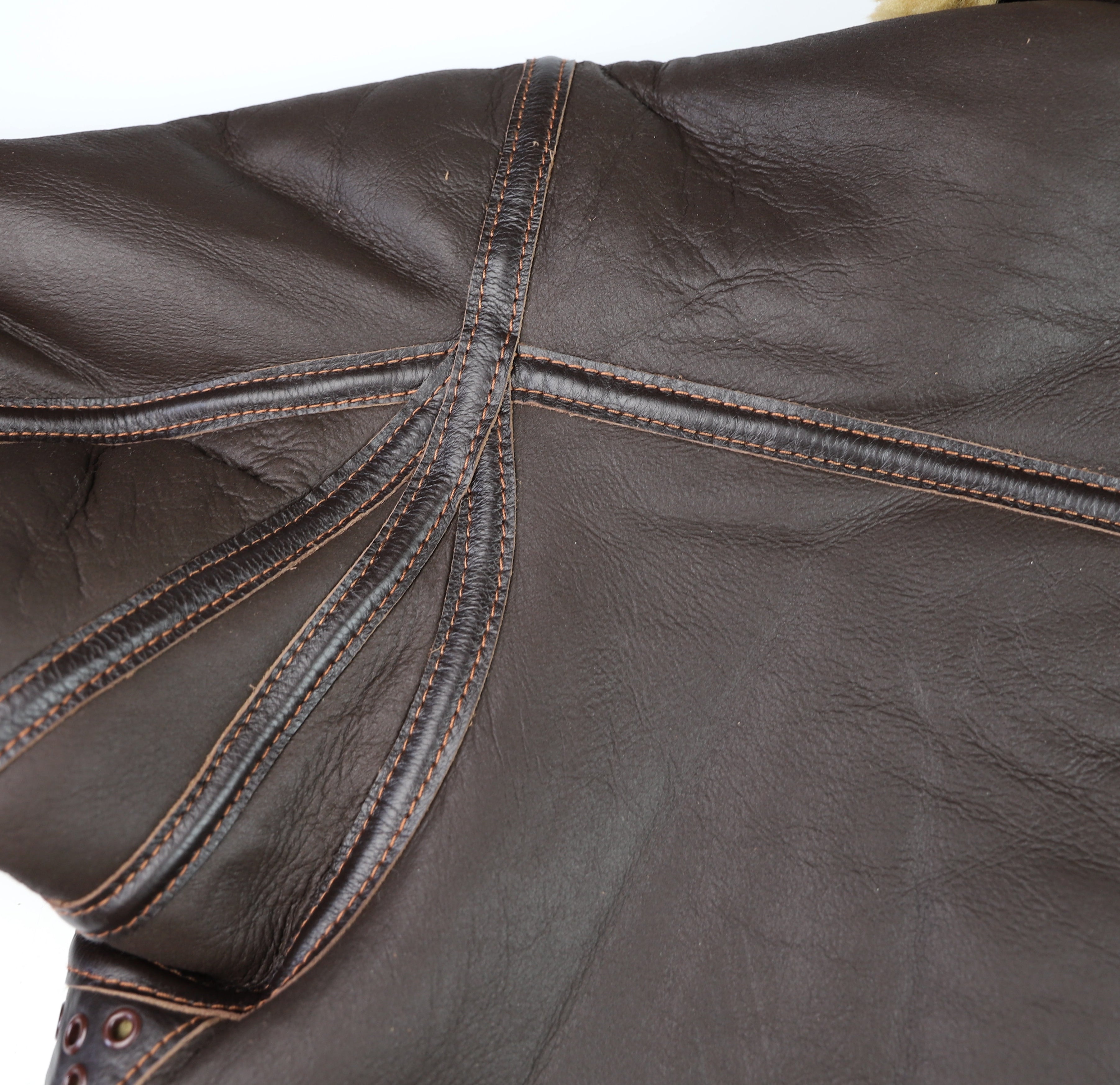 Aero RAF Battle of Britain Model Flying Jacket, size 46, Seal Brown