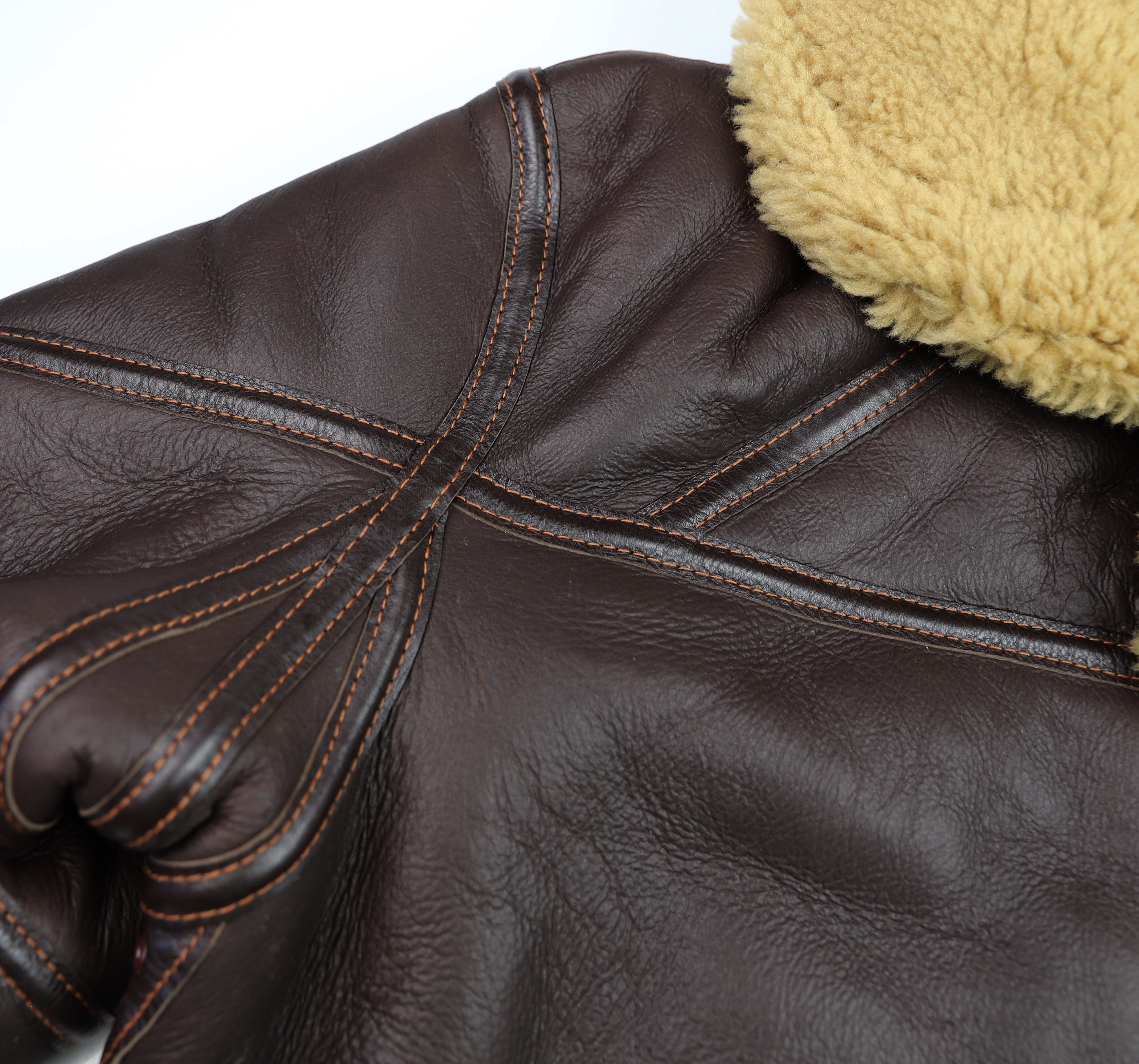 RAF Late WW2 Model Flying Jacket, size 44, Seal Brown