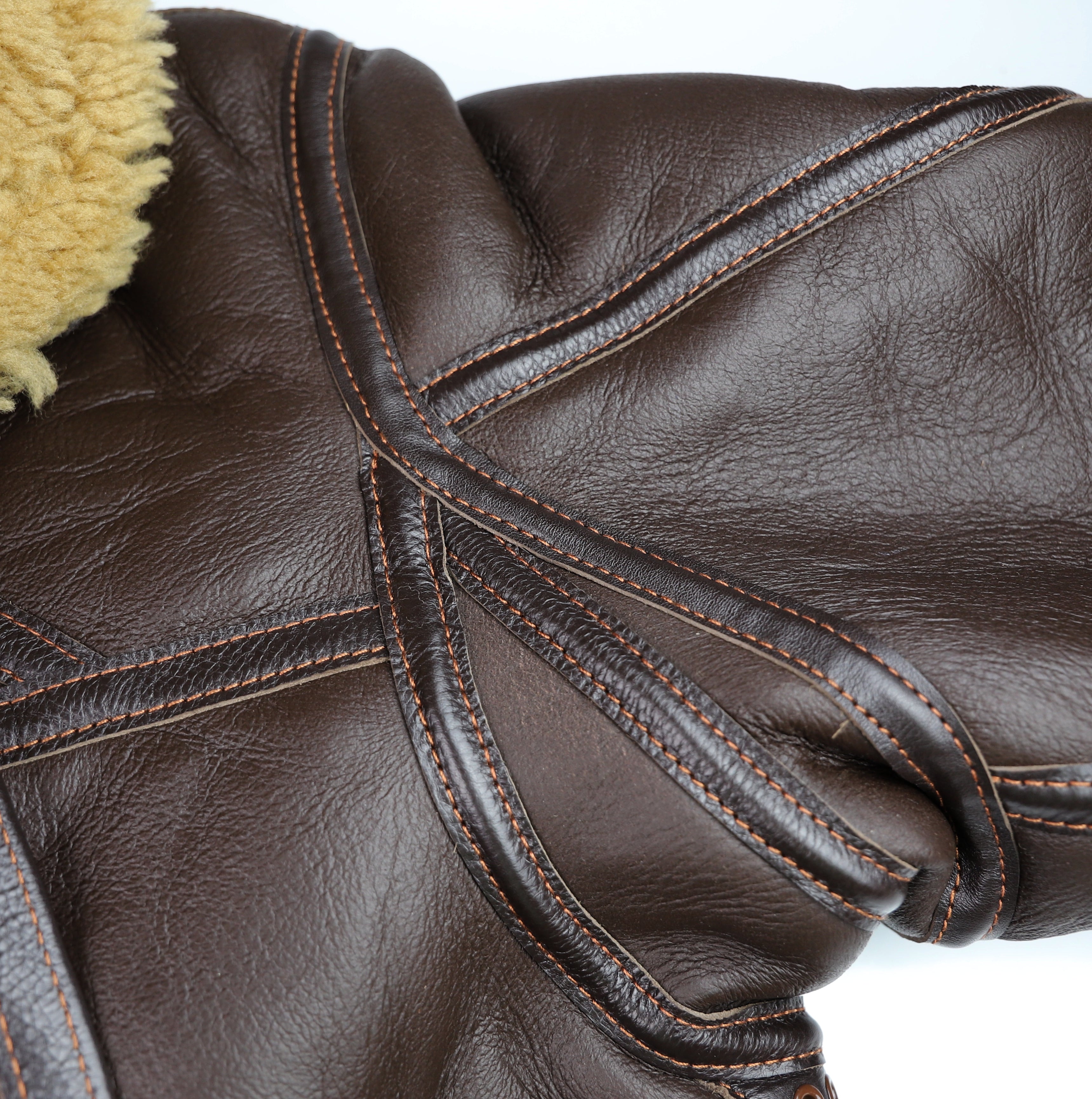 RAF Late WW2 Model Flying Jacket, size 46, Seal Brown