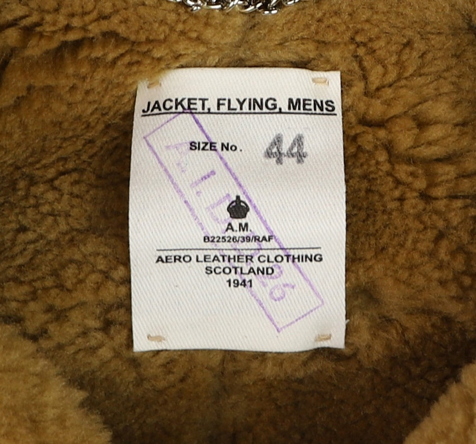 RAF Late WW2 Model Flying Jacket, size 44, Seal Brown