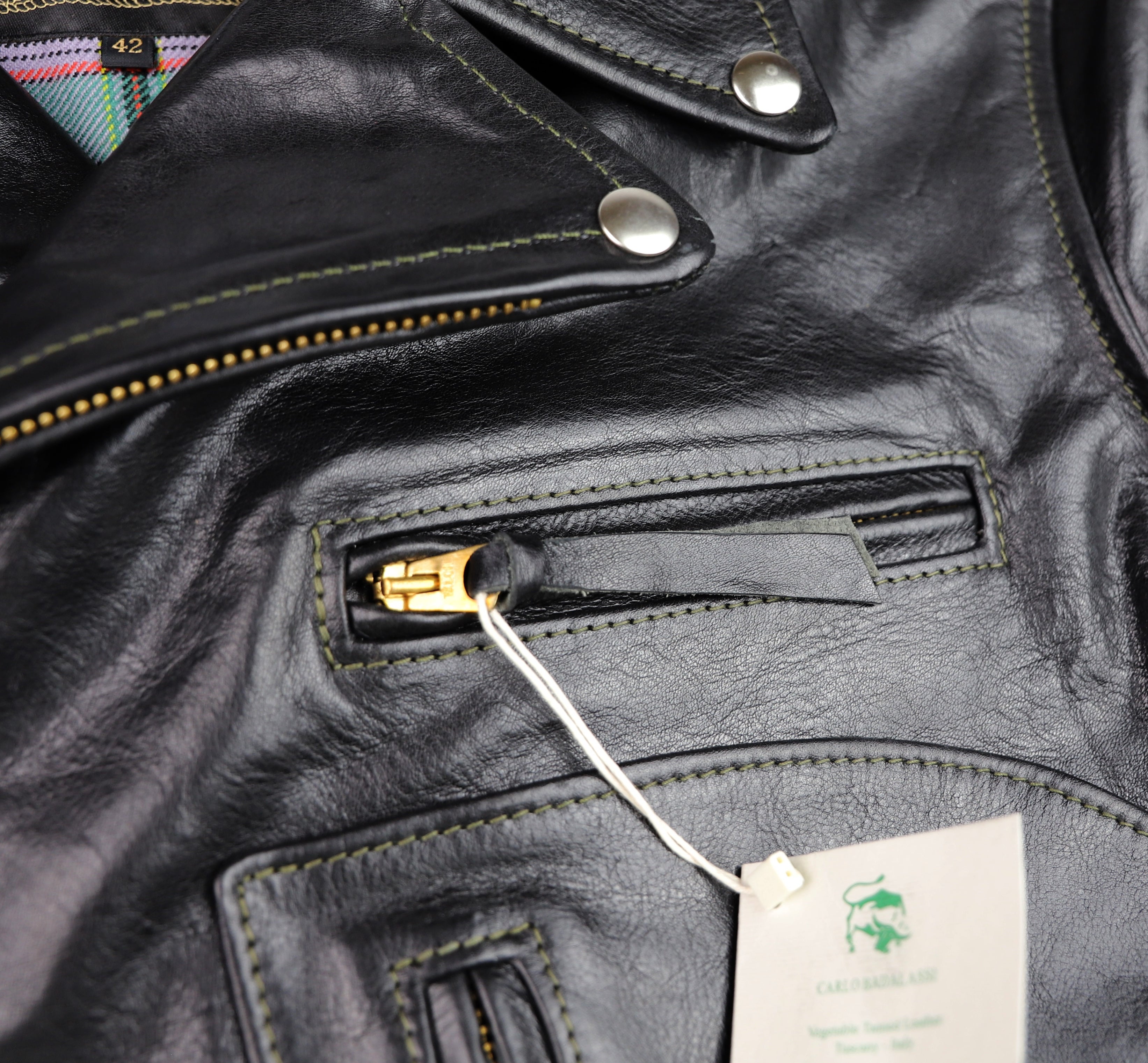 *Premium Build* Aero D-Pocket Ridley, size 42, Black Badalassi Cowhide