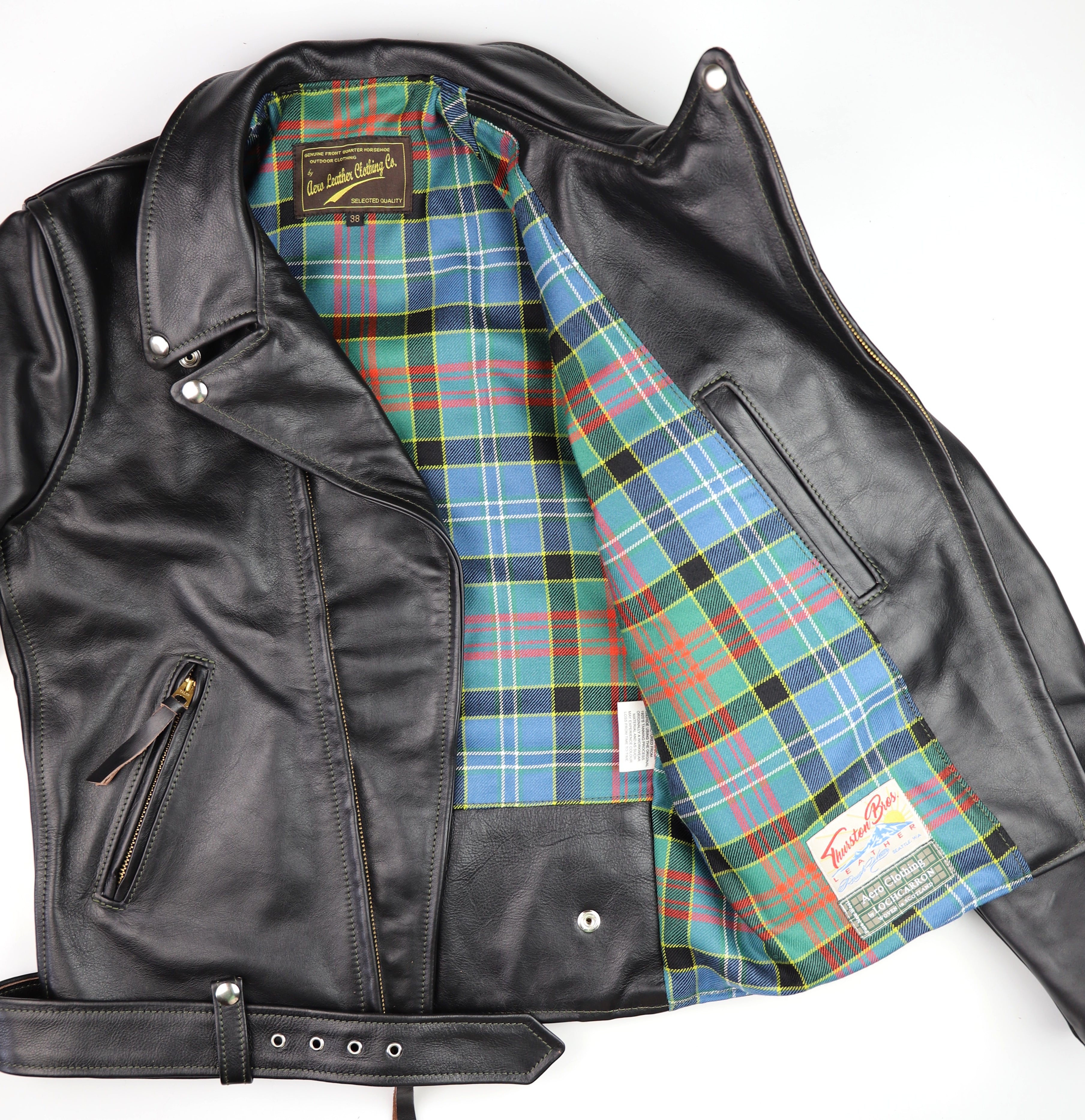 Aero D-Pocket Ridley, size 38, Blackened Brown Vicenza Horsehide