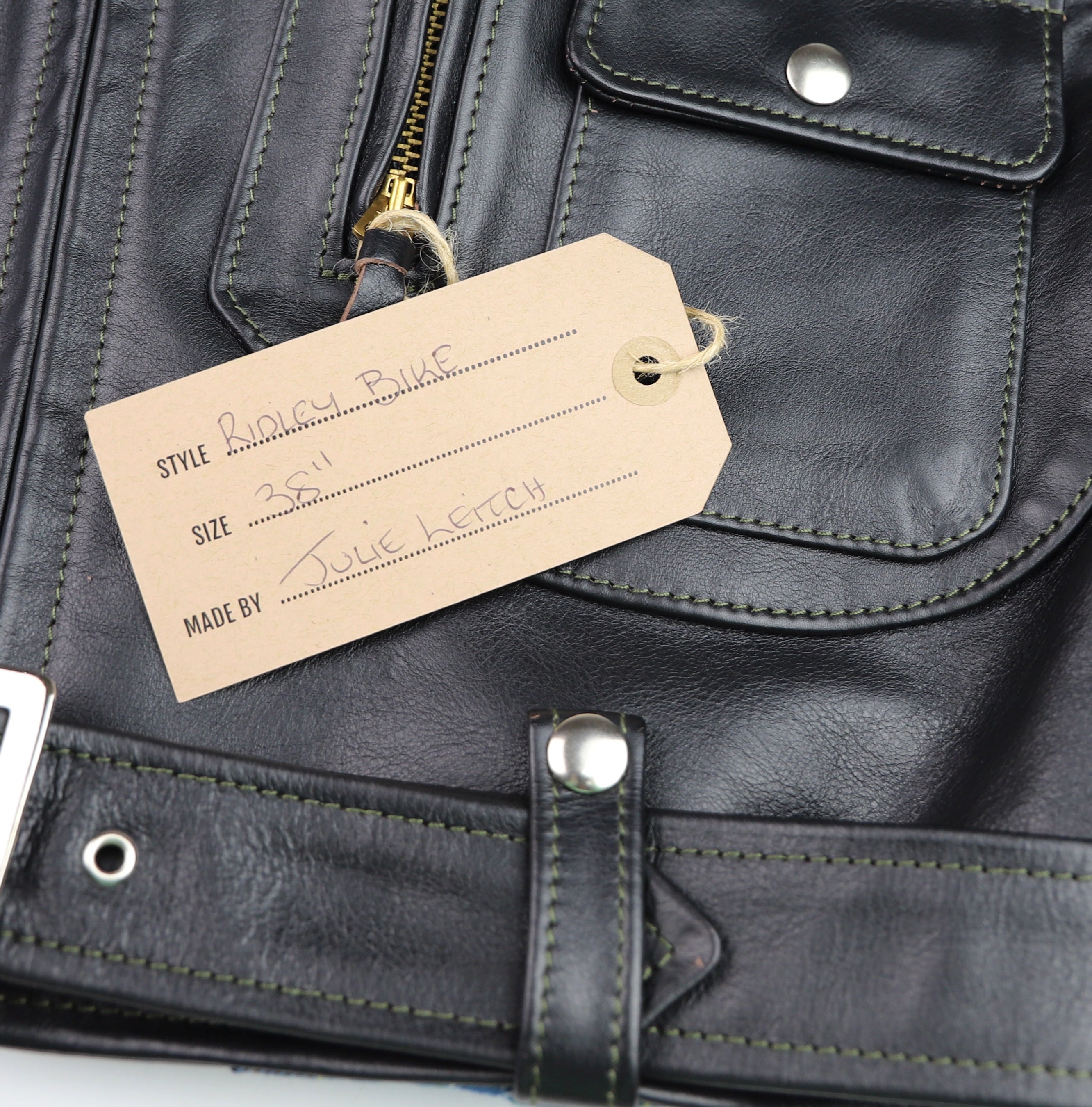 Aero D-Pocket Ridley, size 38, Blackened Brown Vicenza Horsehide