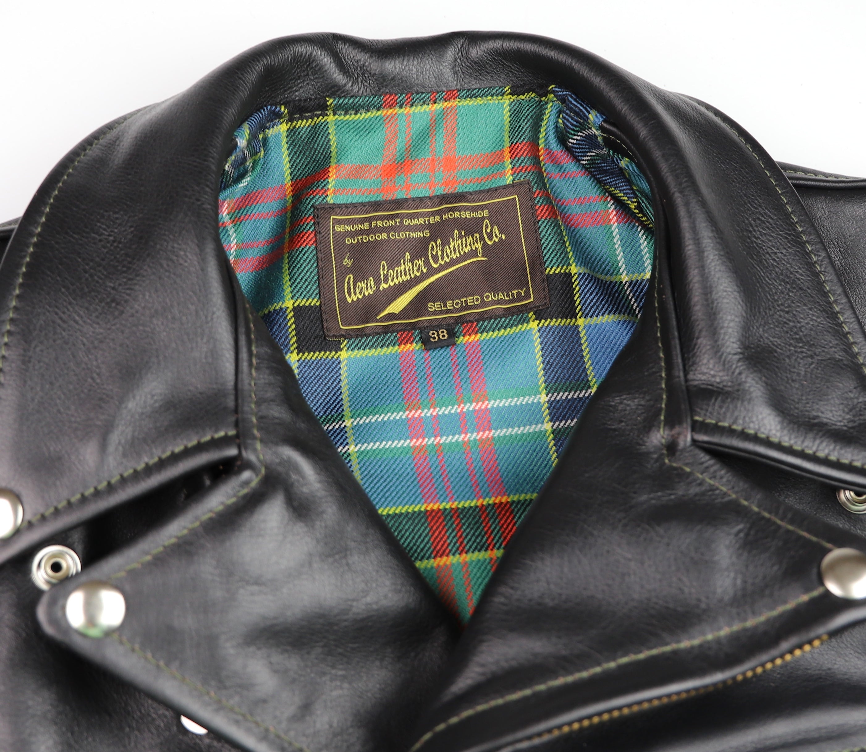 Aero D-Pocket Ridley, size 38, Blackened Brown Vicenza Horsehide