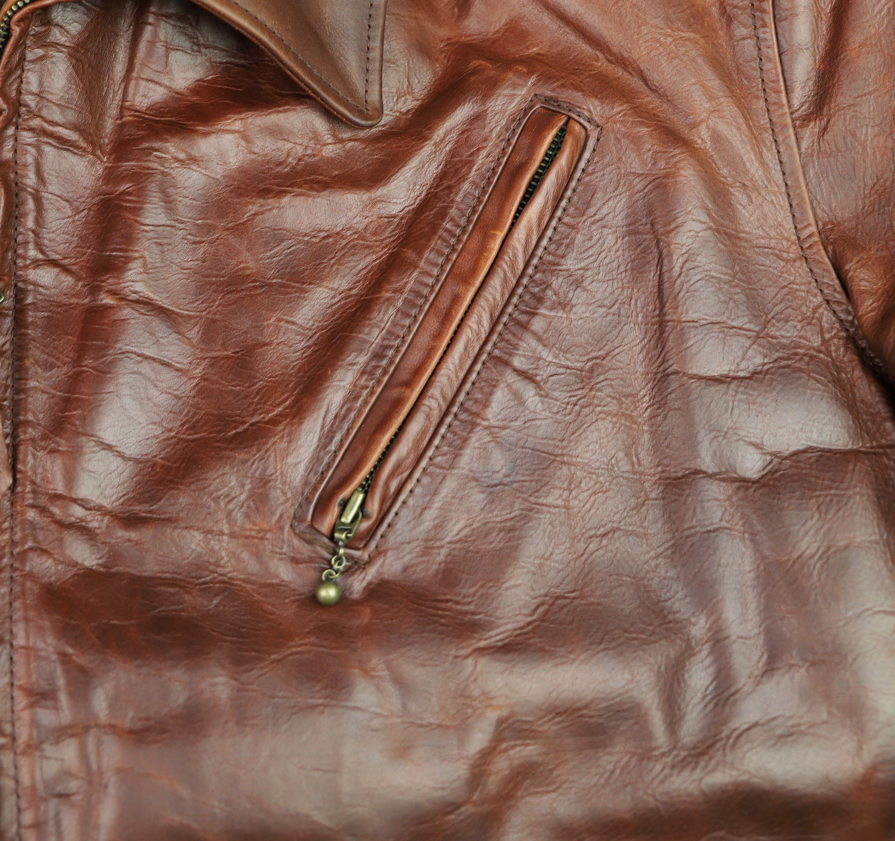 Aero Route 66, size 52, Russet Brown CXL FQHH, Gently Worn