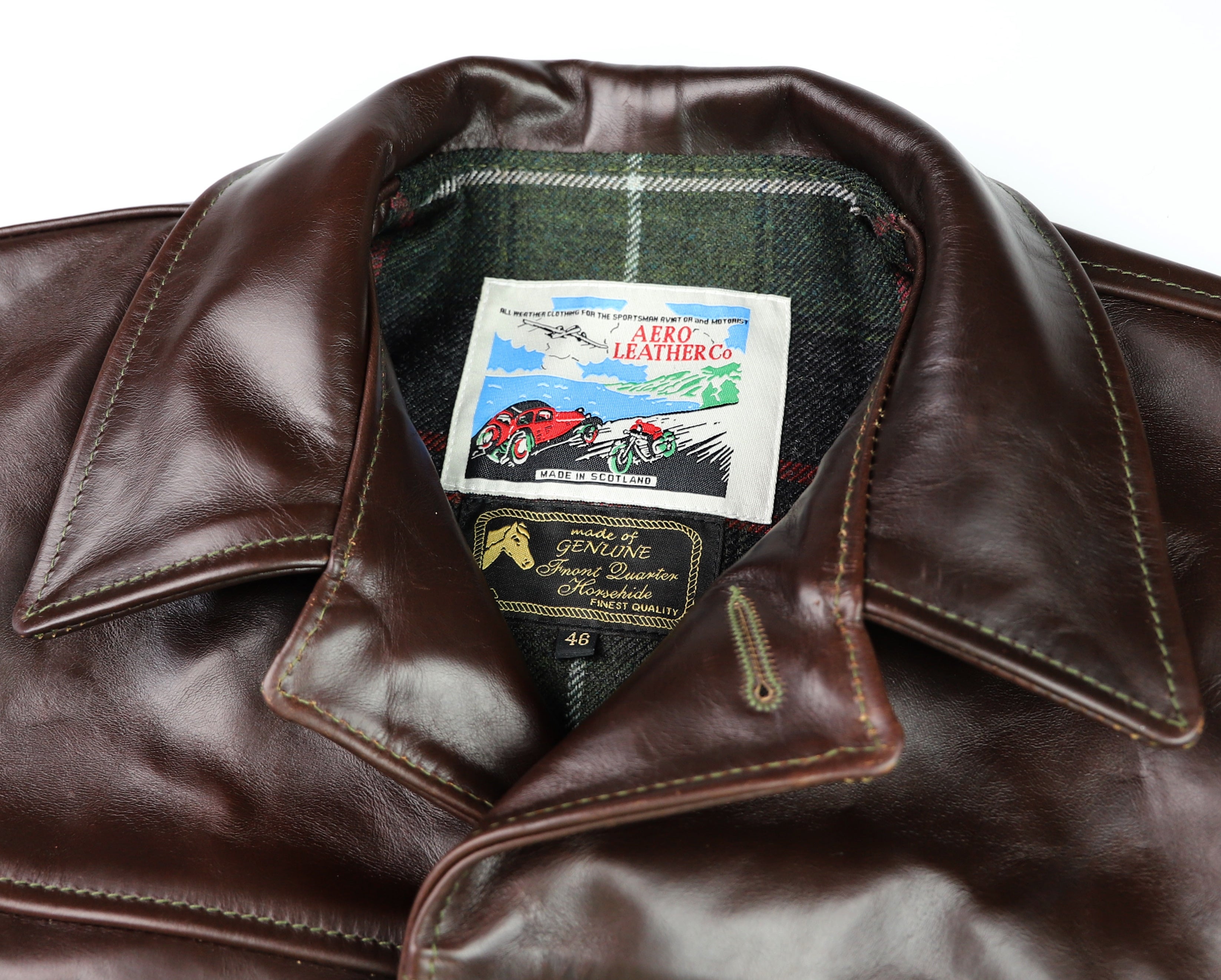Aero Teamster, size 46 (fits like 48), Brown Chromexcel FQHH