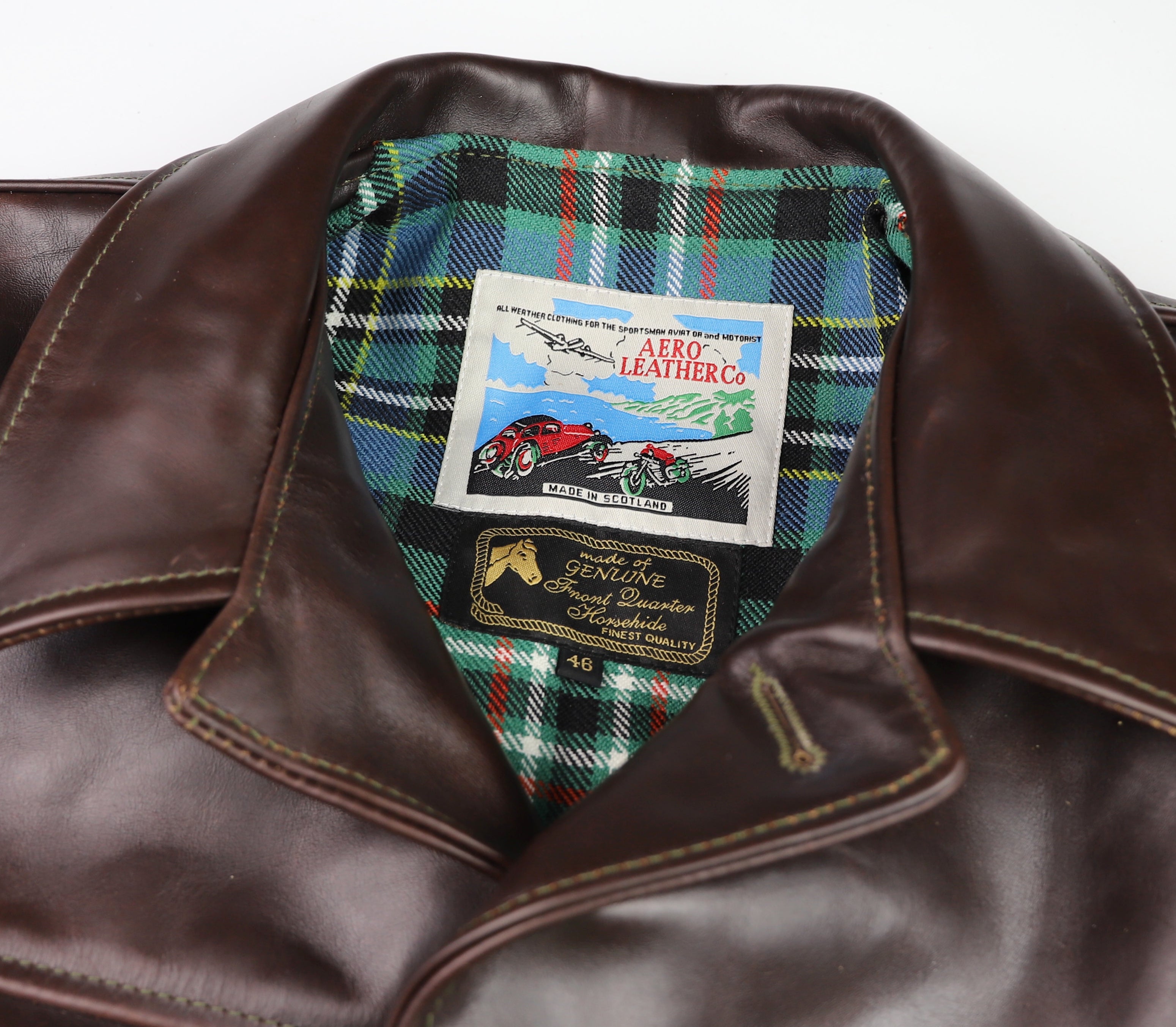 Aero Teamster, sz 46 (fits like 48), Brown Chromexcel FQHH
