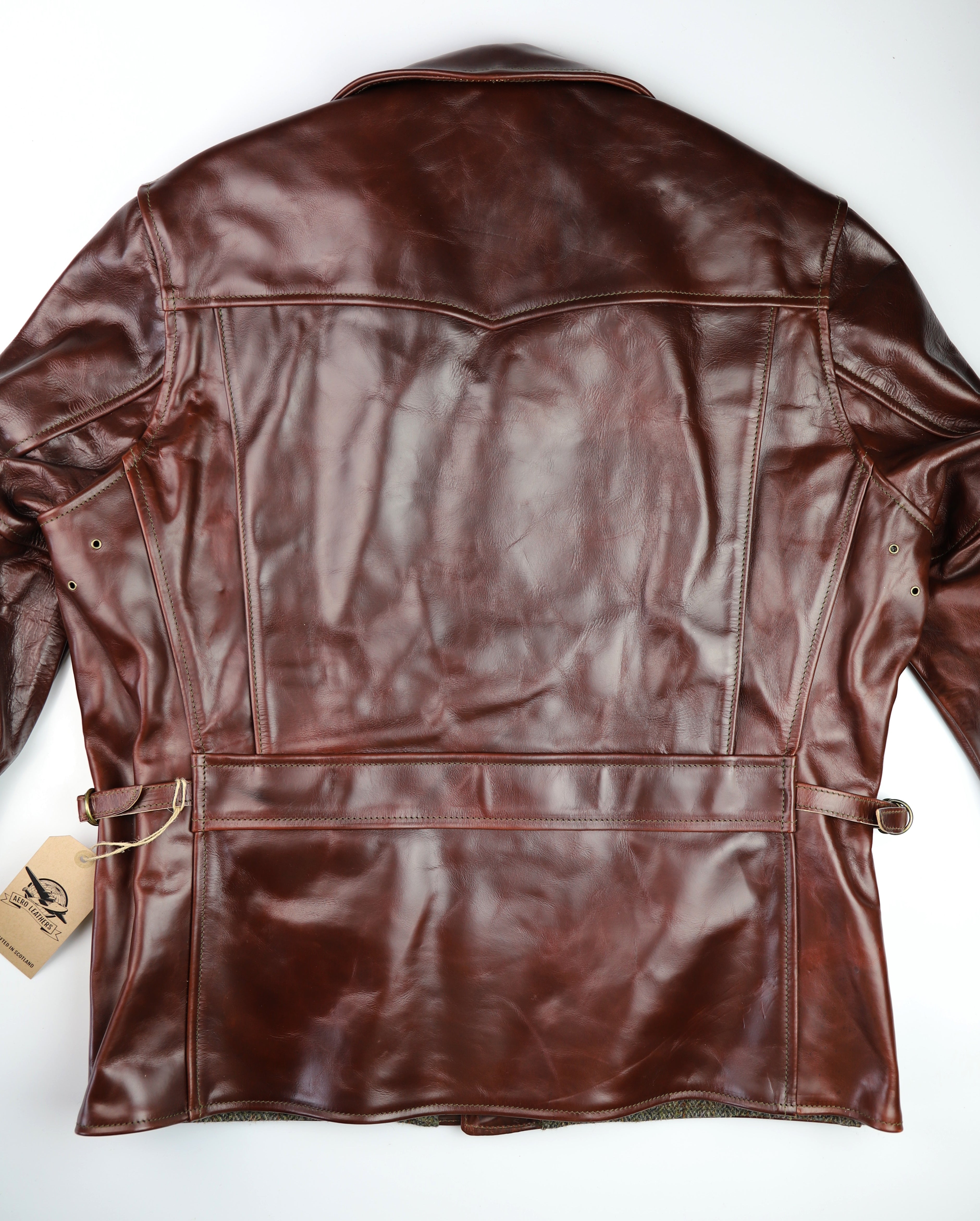Aero Teamster, size 44 (fits like 46), Brown Chromexcel Steerhide