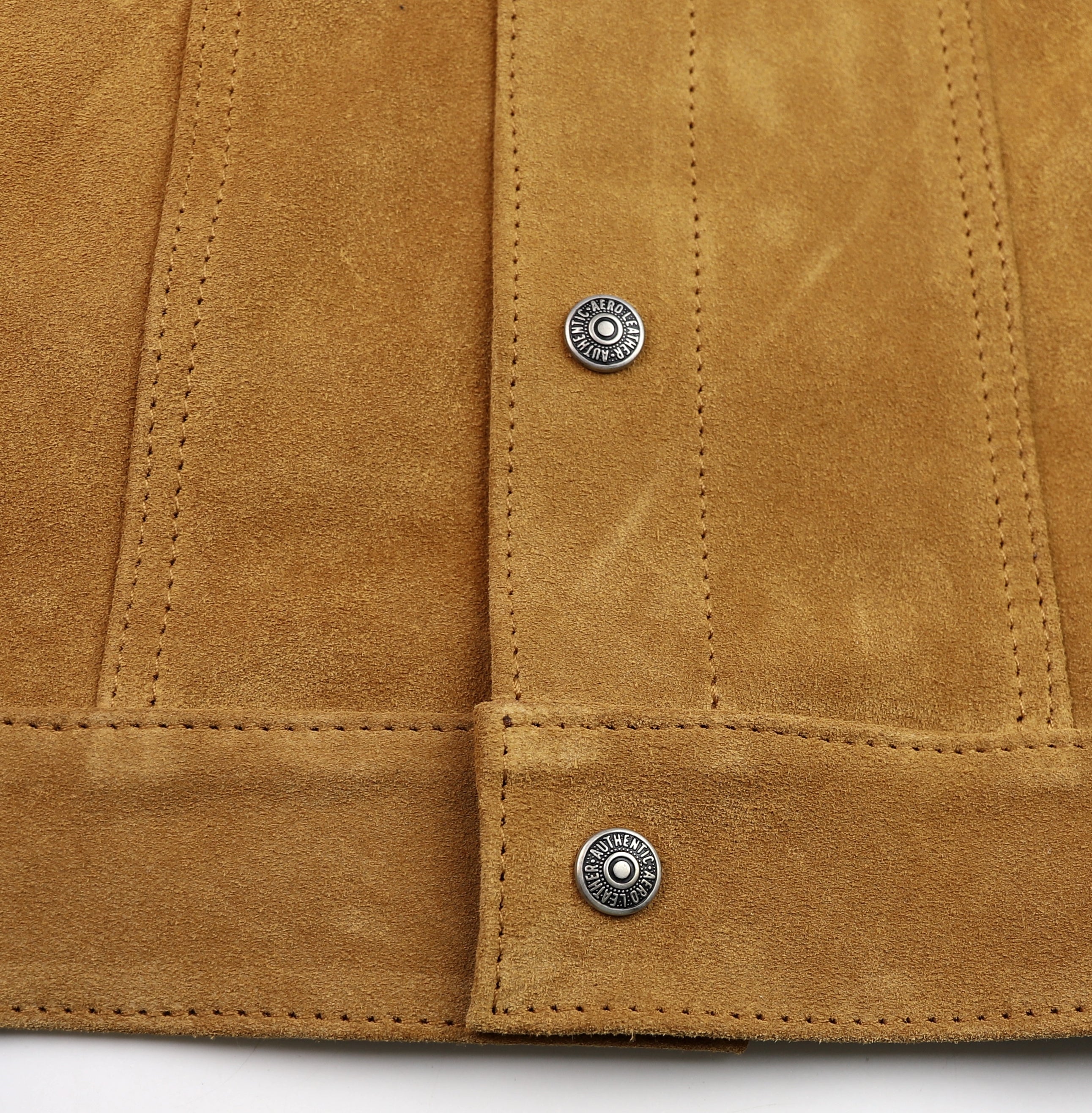Aero Type 3 Jean Jacket, size 36, Golden Suede