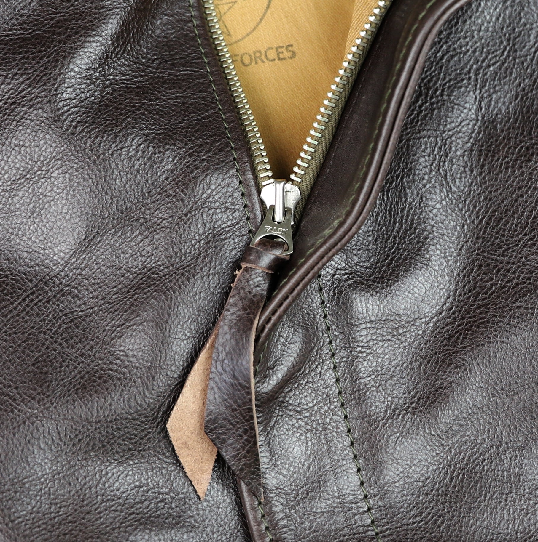 Aero A-2 Military Flight Jacket, size 46, Chestnut Badalassi